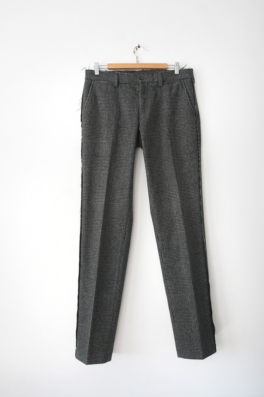 Dolce & Gabbana Vintage Dolce & Gabbana Wool Checked Smart Casual Pants Size US 32 / EU 48 - 1 Thumbnail