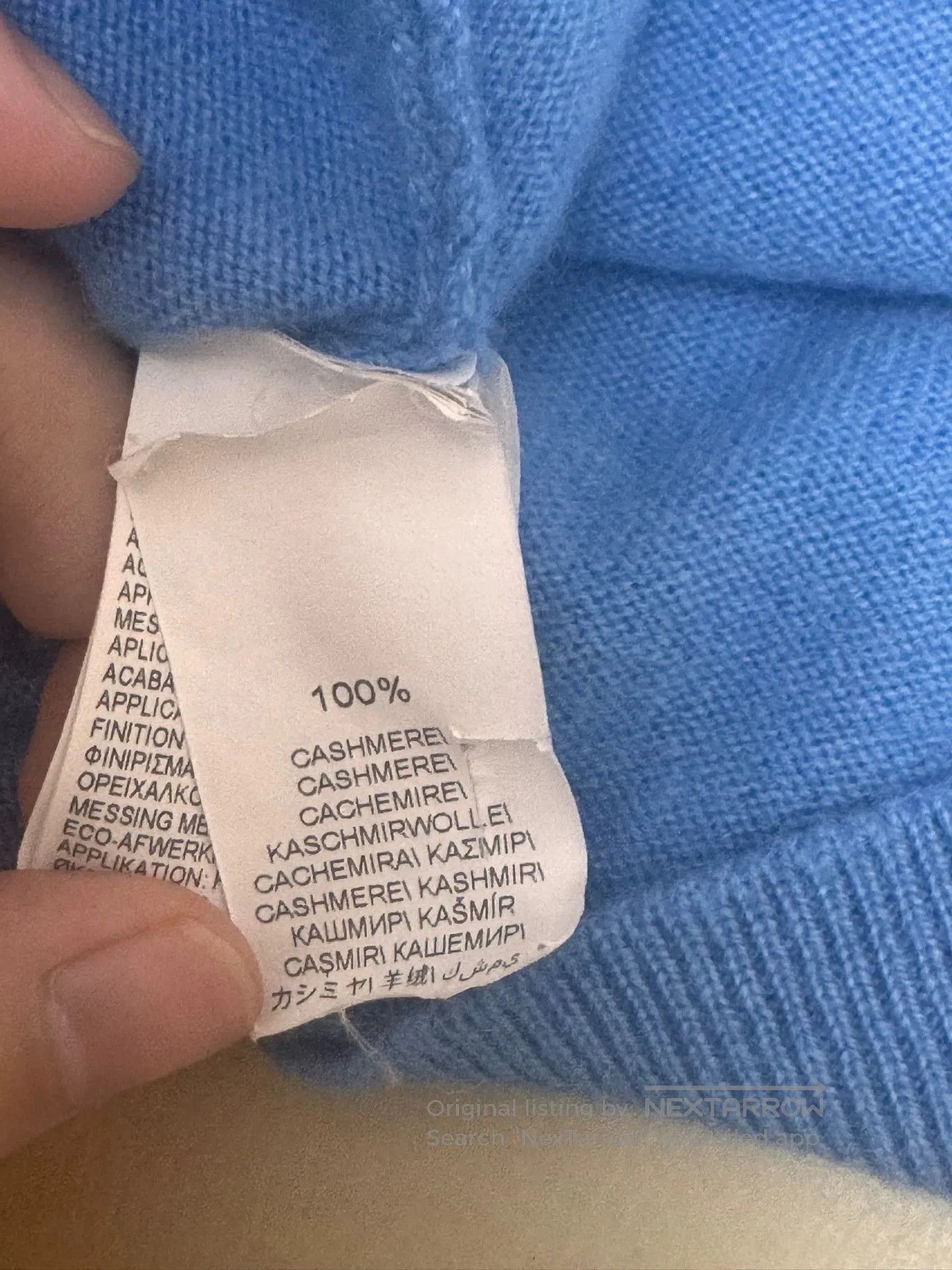Brunello Cucinelli blue cashmere knit sweater by brunello cucinelli. Size US S / EU 44-46 / 1 - 4 Thumbnail