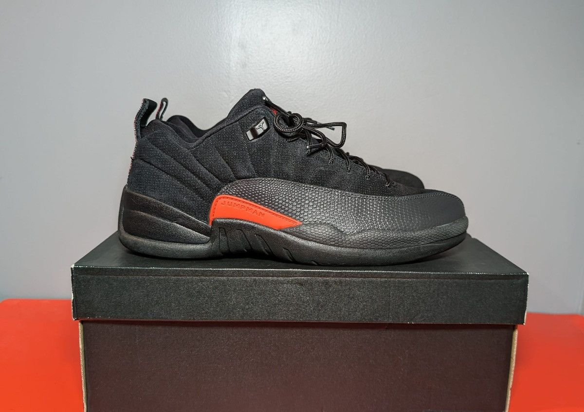Size 11 Jordan 12 Retro Low Max Orange 2017