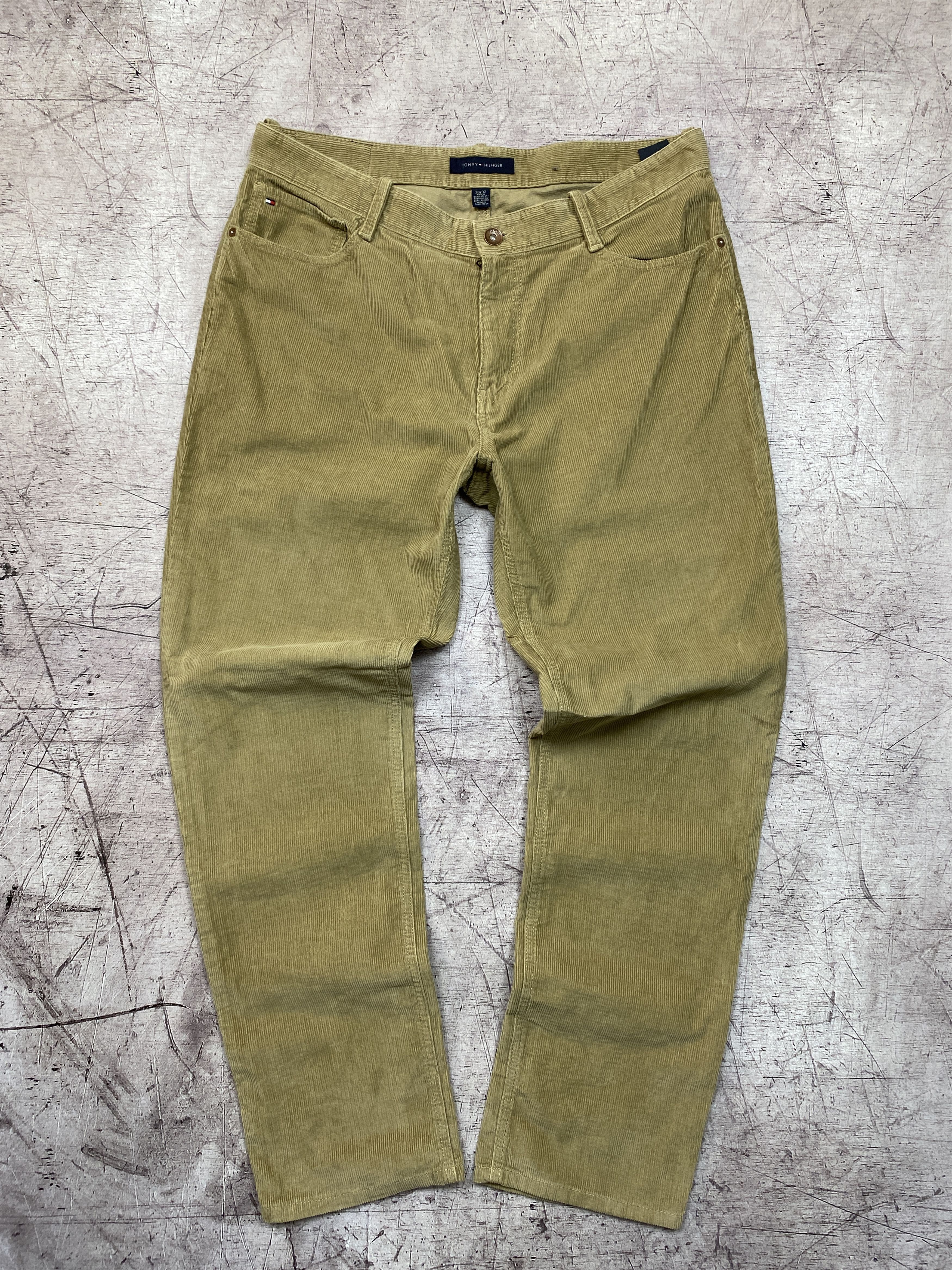 Tommy Hilfiger × Vintage Tommy Hilfiger Vintage Mens Corduroy Chino Pants Size US 36 / EU 52 - 3 Thumbnail