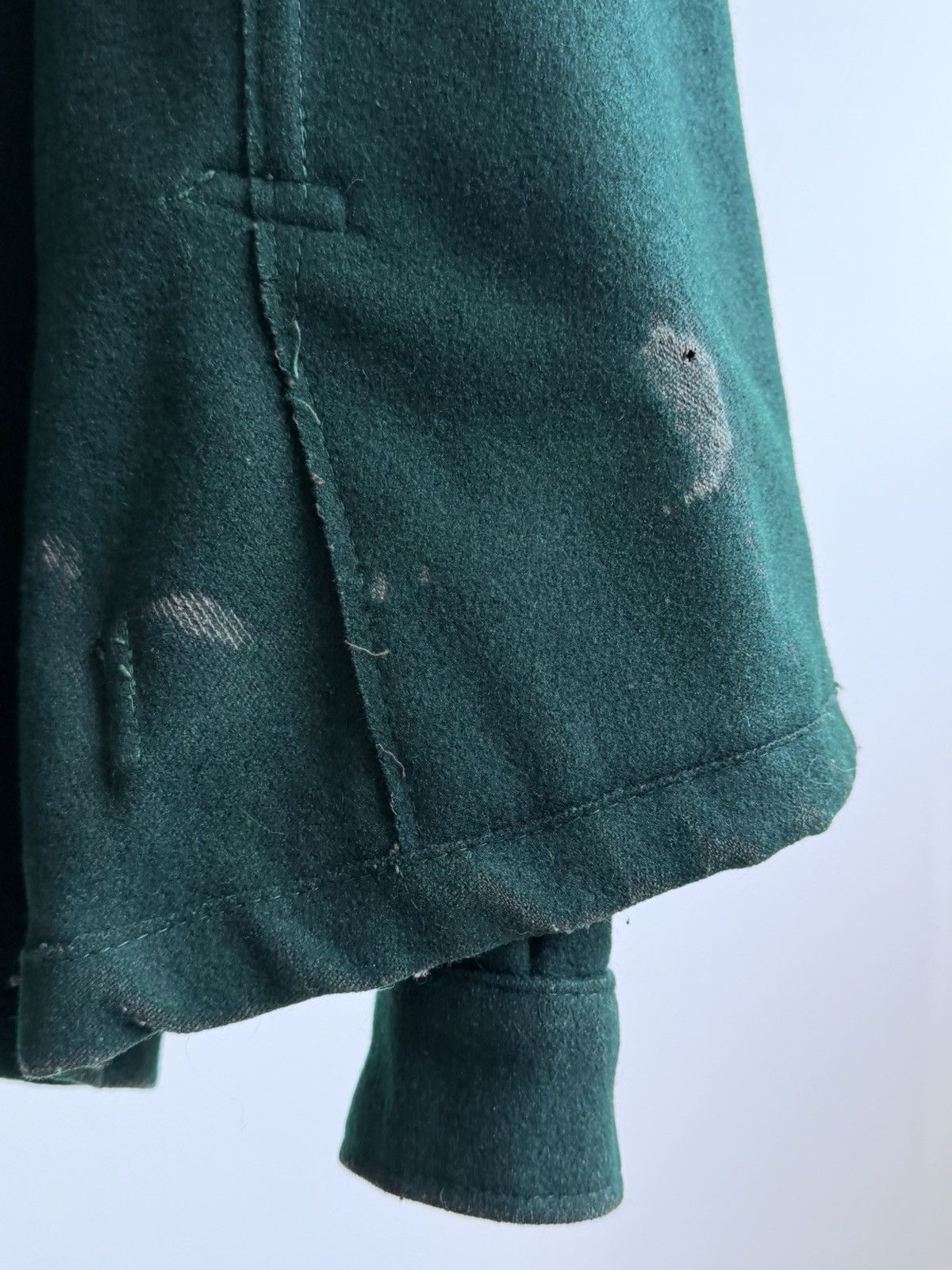 Vintage Vintage 60s British Wool Lightning Zip Full Zip Jacket Size US M / EU 48-50 / 2 - 12 Thumbnail