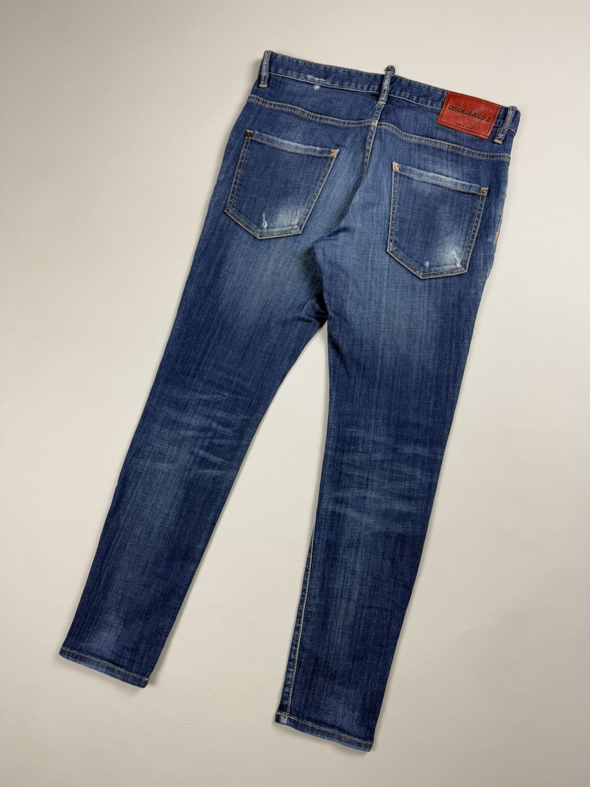 Dsquared2 Dsquared Men’s Distressed Denim Skater Skinny Jeans Size US 30 / EU 46 - 20 Thumbnail
