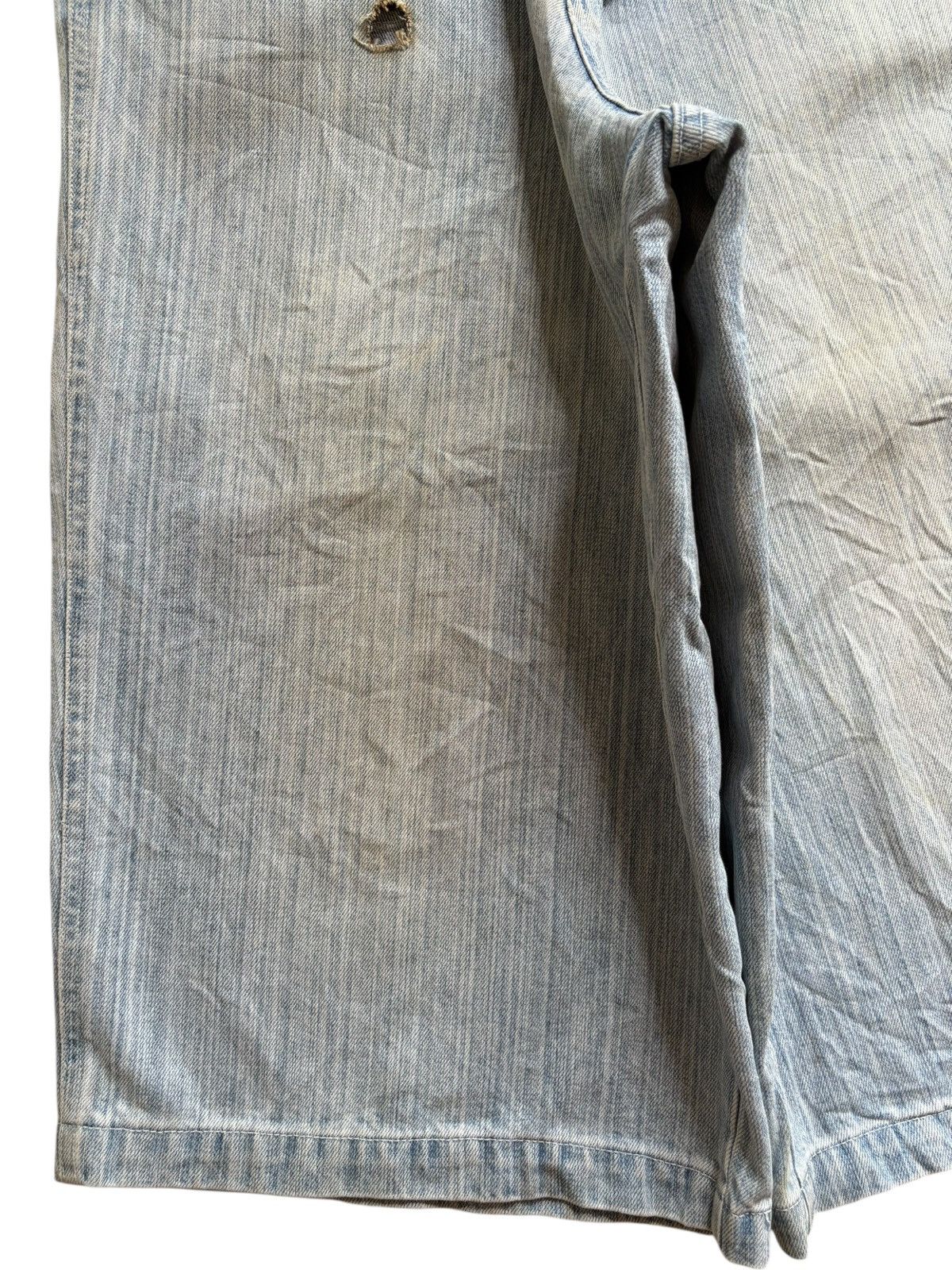Dogtown × Japanese Brand Vintage Dog Town Mud Wash Distressed Loose Baggy Jorts Size US 32 / EU 48 - 8 Thumbnail