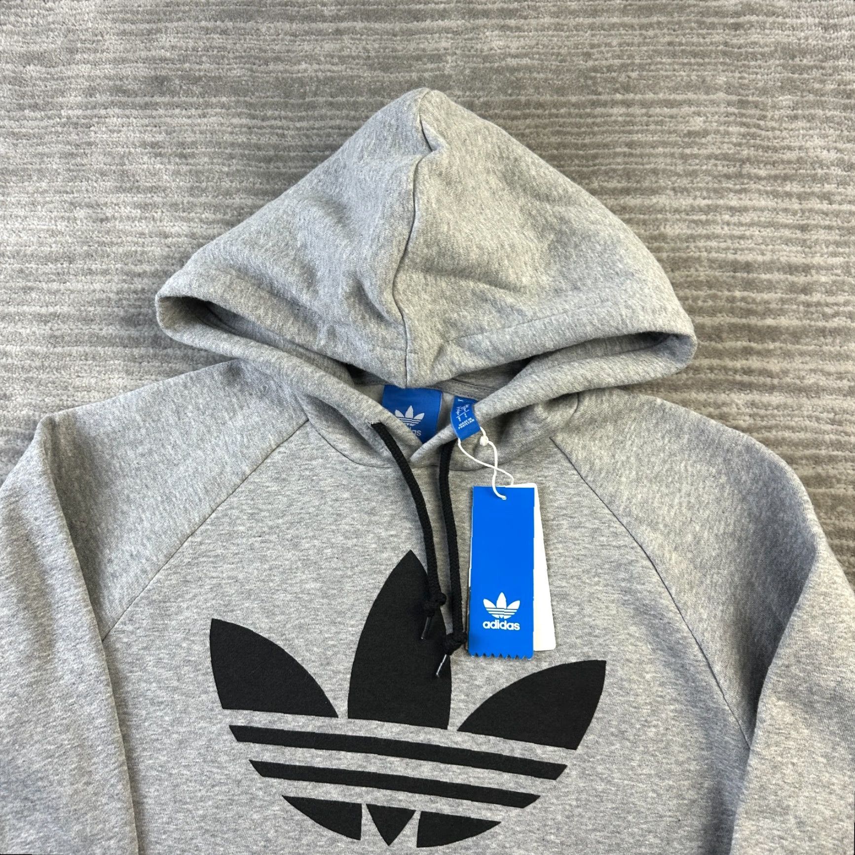 Adidas Adidas Hoodie Mens Small Gray Sweatshirt Pullover Tricot Originals Sweatshirt Size US S / EU 44-46 / 1 - 3 Thumbnail