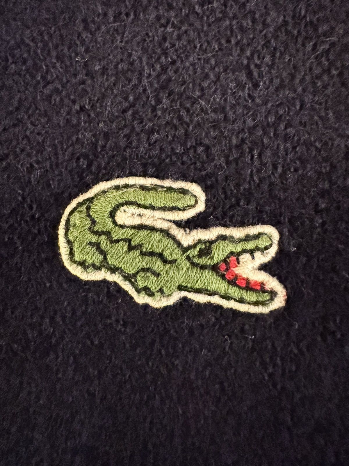 Lacoste Lacoste- Wool cardigan Vintage Size L / US 10 / IT 46 - 3 Thumbnail