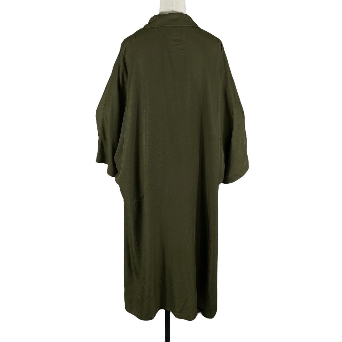Limi Feu × Yohji Yamamoto Vintage Limi Feu Tencel Cardigan Drape Coat Size S / US 4 / IT 40 - 5 Thumbnail