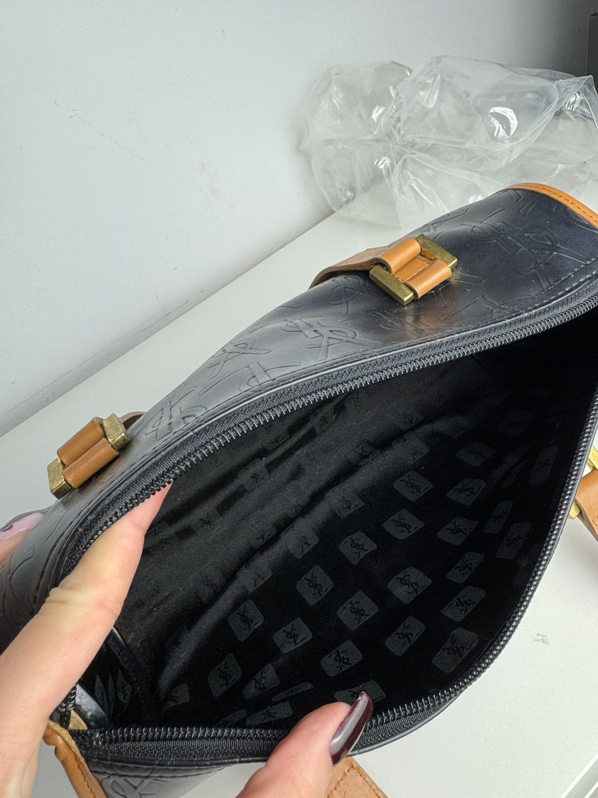 Yves Saint Laurent Torebka Yves Saint Laurent Vintage Mini Boston Bag Size ONE SIZE - 6 Thumbnail
