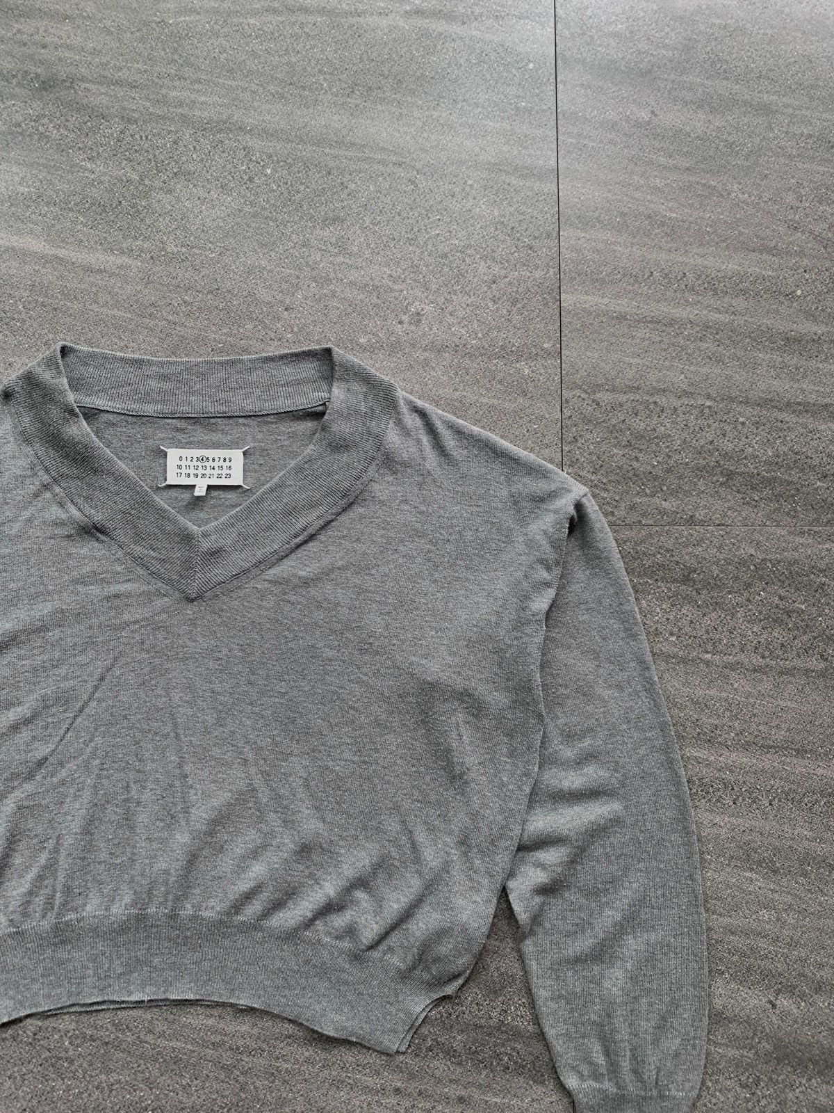 Maison Margiela FREE TAX! Line 4 Cropped Elbow Patch Sweater Size S / US 4 / IT 40 - 3 Thumbnail