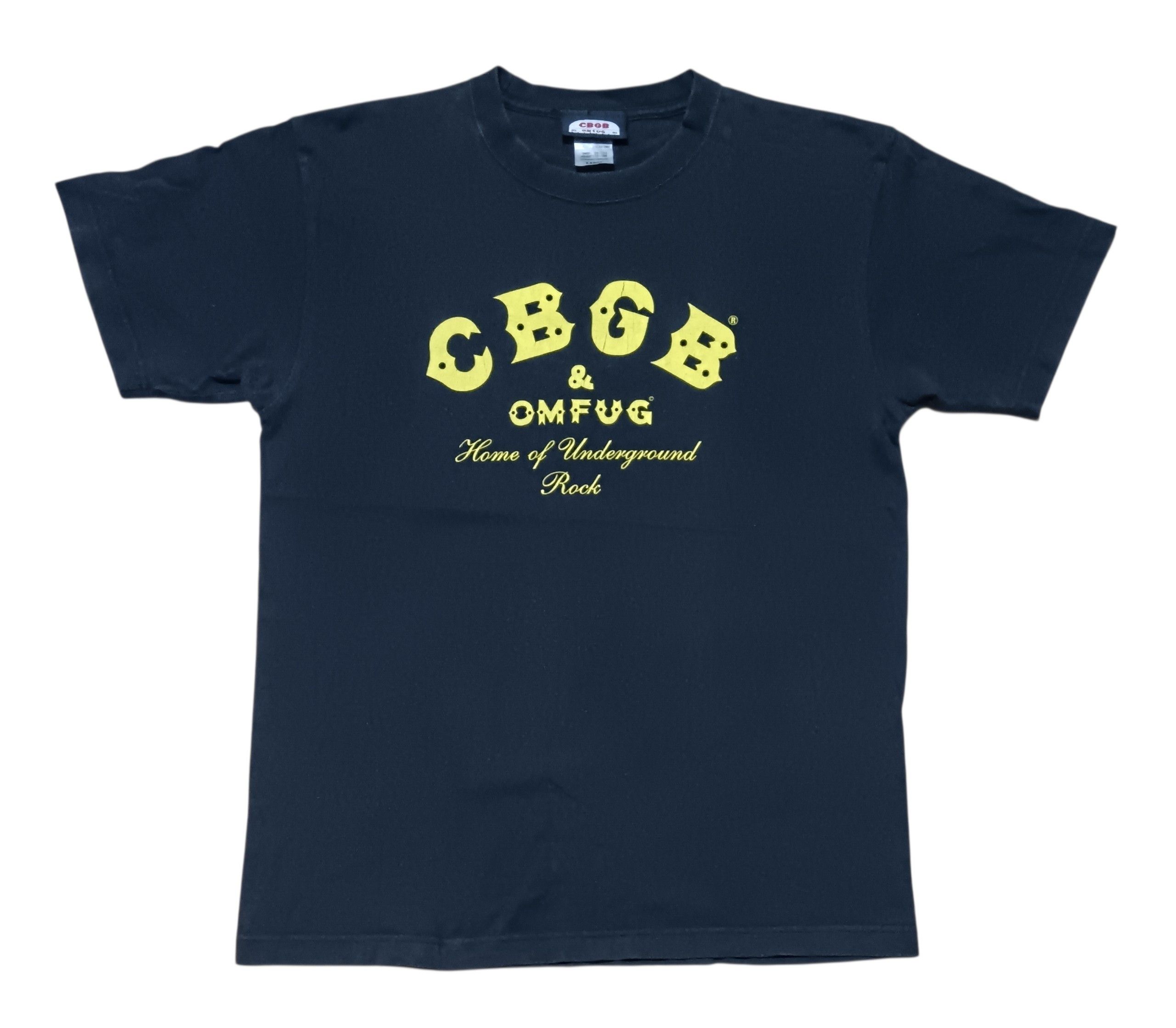 Band Tees CBGB & OMFUG SPELL OUT SHIRT Size US L / EU 52-54 / 3 - 1 Thumbnail