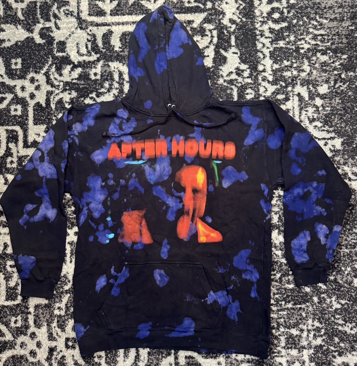 AWGE × The Weeknd × XO Offical The Weeknd XO ASAPWGE Tie Dye Hoodie (XXL) Size US XXL / EU 58 / 5 - 1 Thumbnail