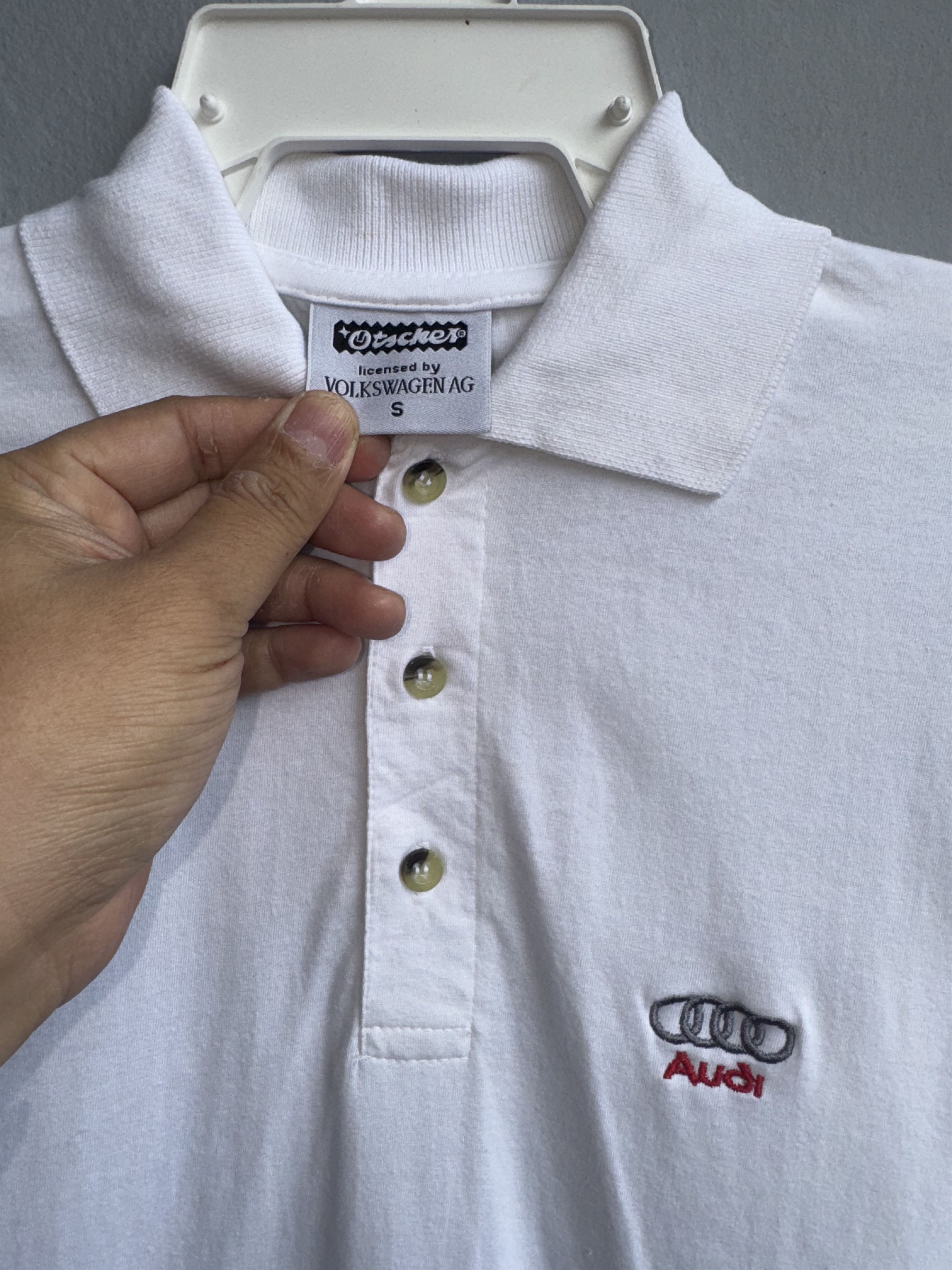 Audi × Vintage Audi Volkswegen Polo Shirt Size US M / EU 48-50 / 2 - 4 Thumbnail