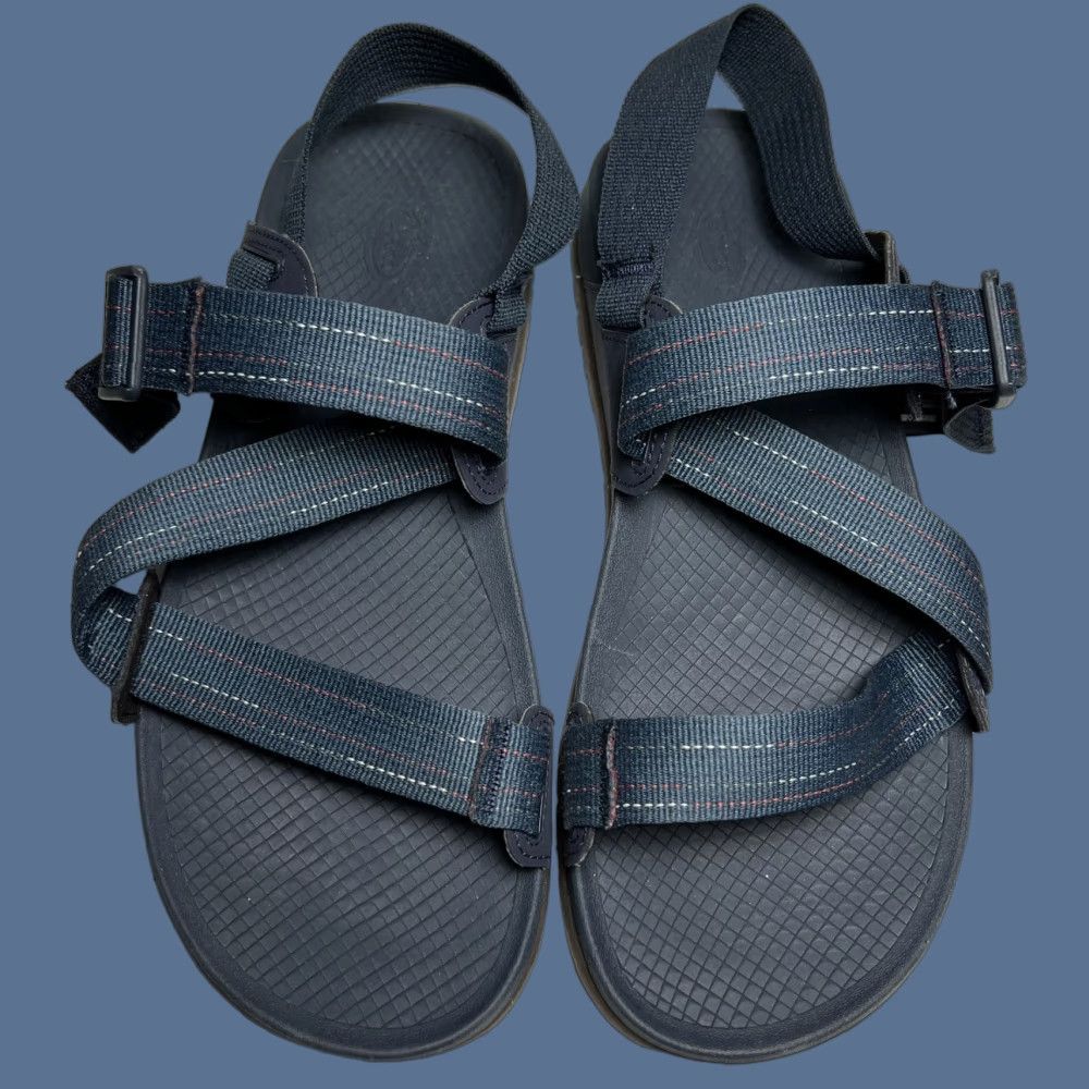 Chaco Chaco Sandal Lowdown Mens Size 9 Navy Marine Colorful Lowdown Sandal Size ONE SIZE - 1 Thumbnail