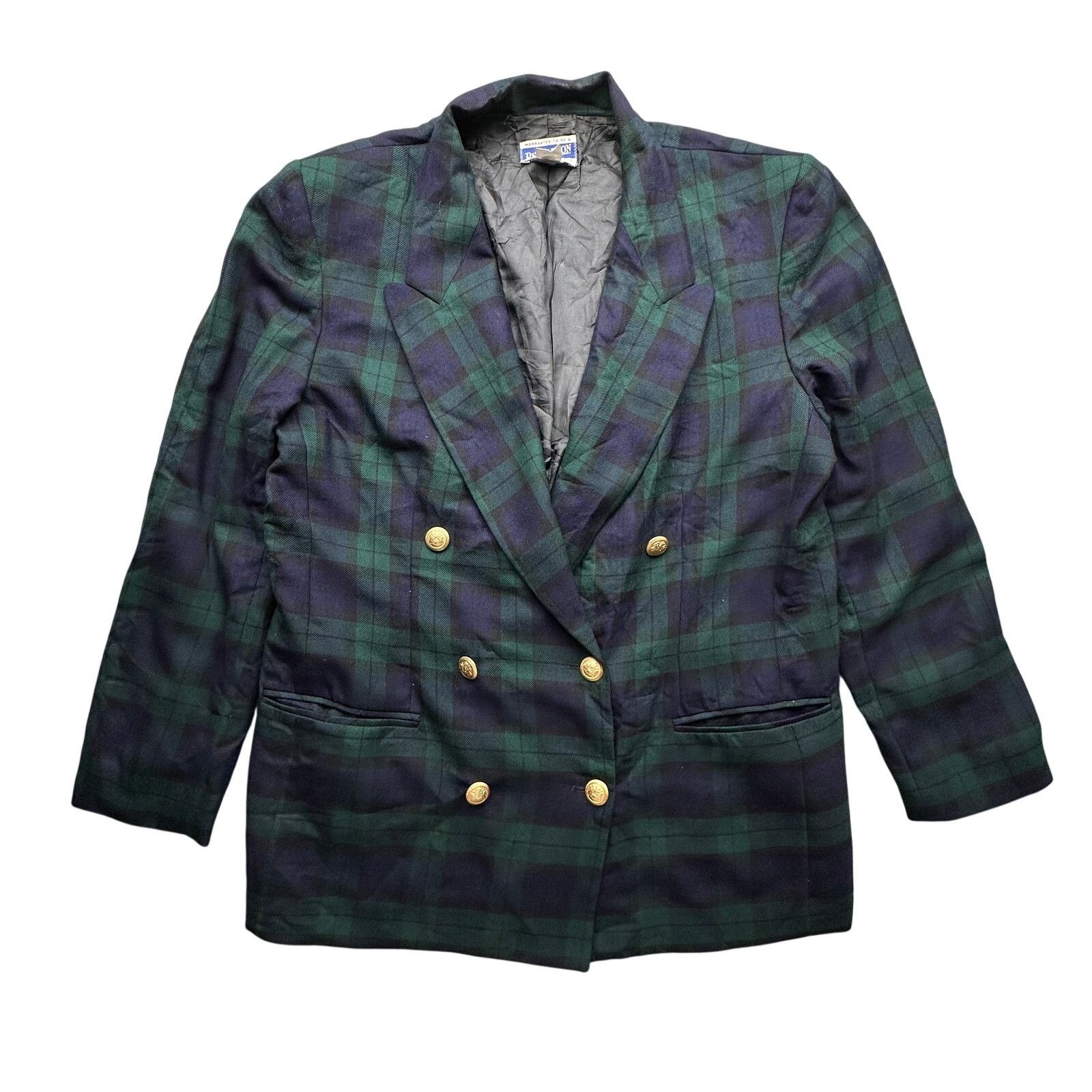 Pendleton Vintage Pendleton Plaid Wool Blazer Coat Womens 16 XL Green Size XL / US 12-14 / IT 48-50 - 1 Thumbnail