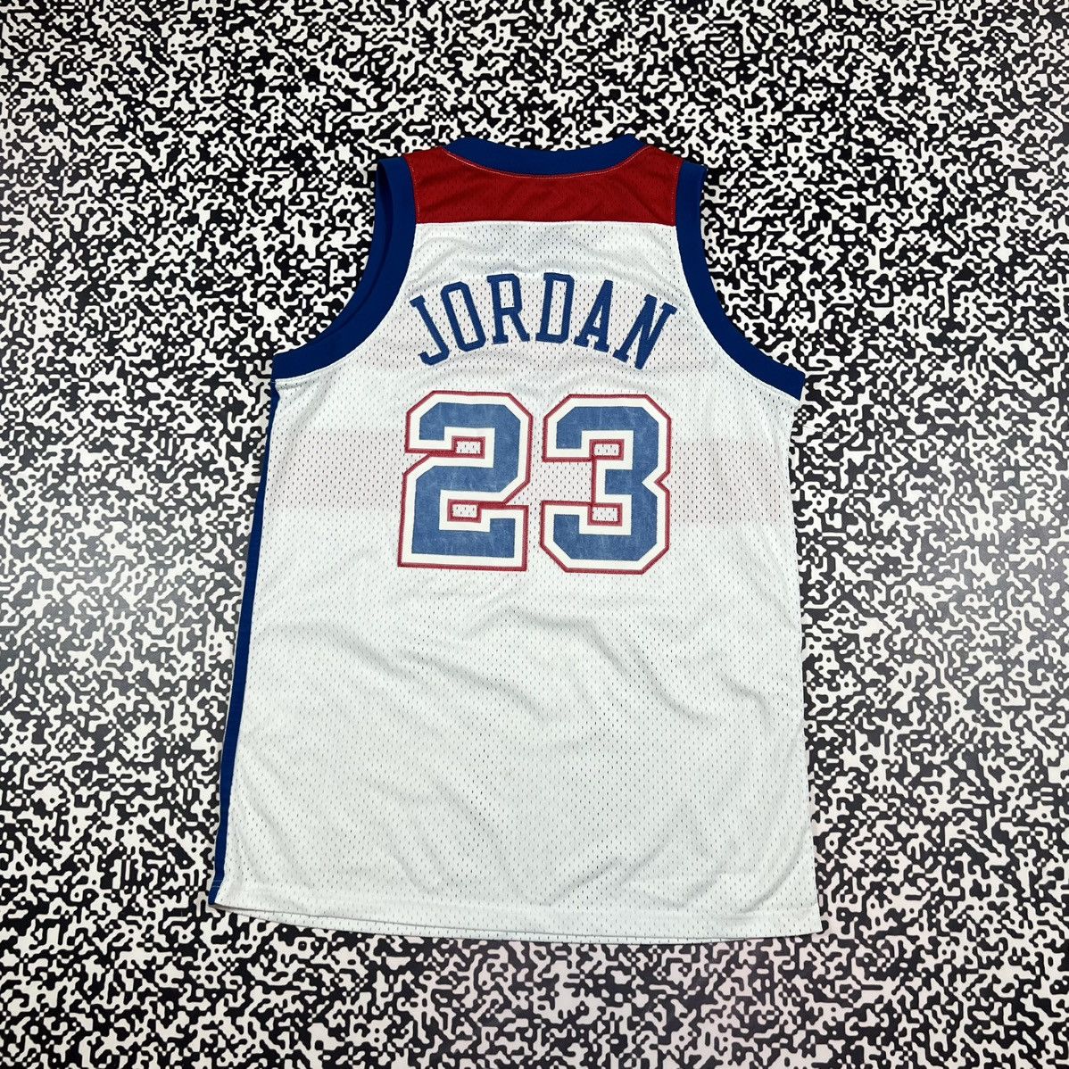 Nike Vintage 90s Nike 23 Jordan Washington Bullets NBA Jersey Size US M / EU 48-50 / 2 - 2 Thumbnail