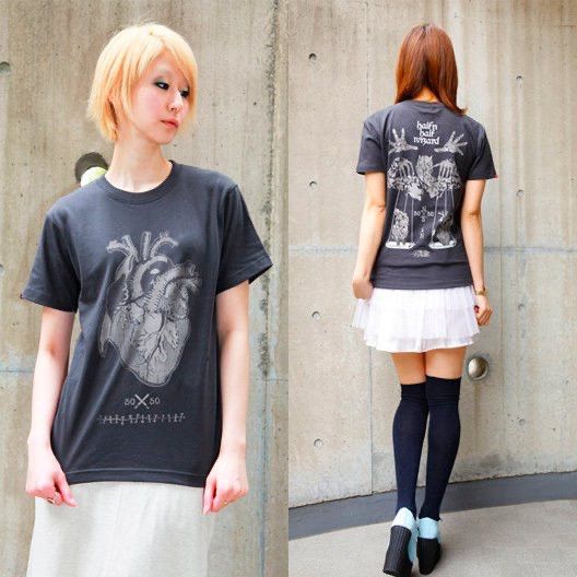 Anime Half N Half Wizard Vintage Tee Size US M / EU 48-50 / 2 - 3 Thumbnail