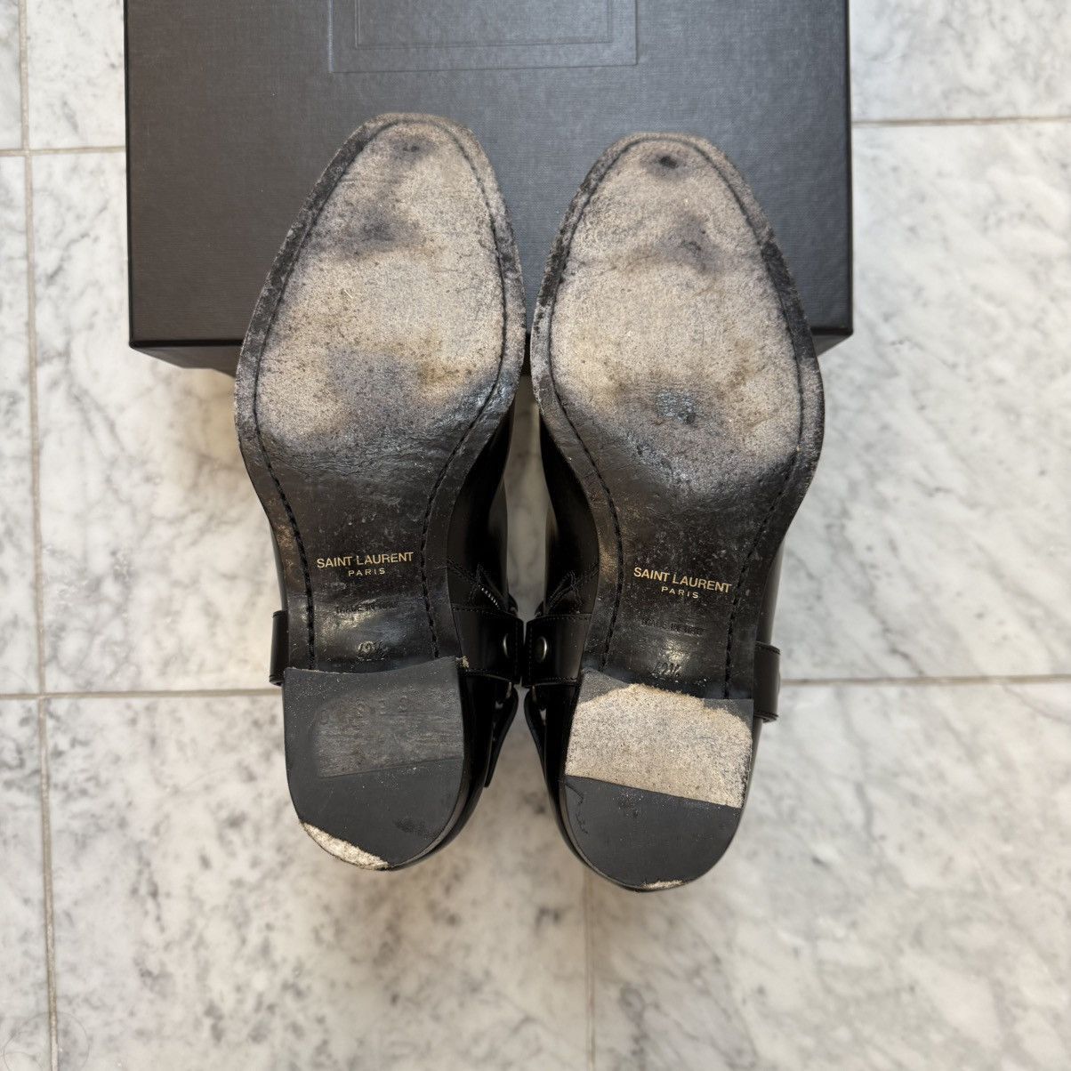 Saint Laurent Paris Saint Laurent Paris Wyatt Harness Boots Size US 9.5 / EU 42-43 - 4 Thumbnail