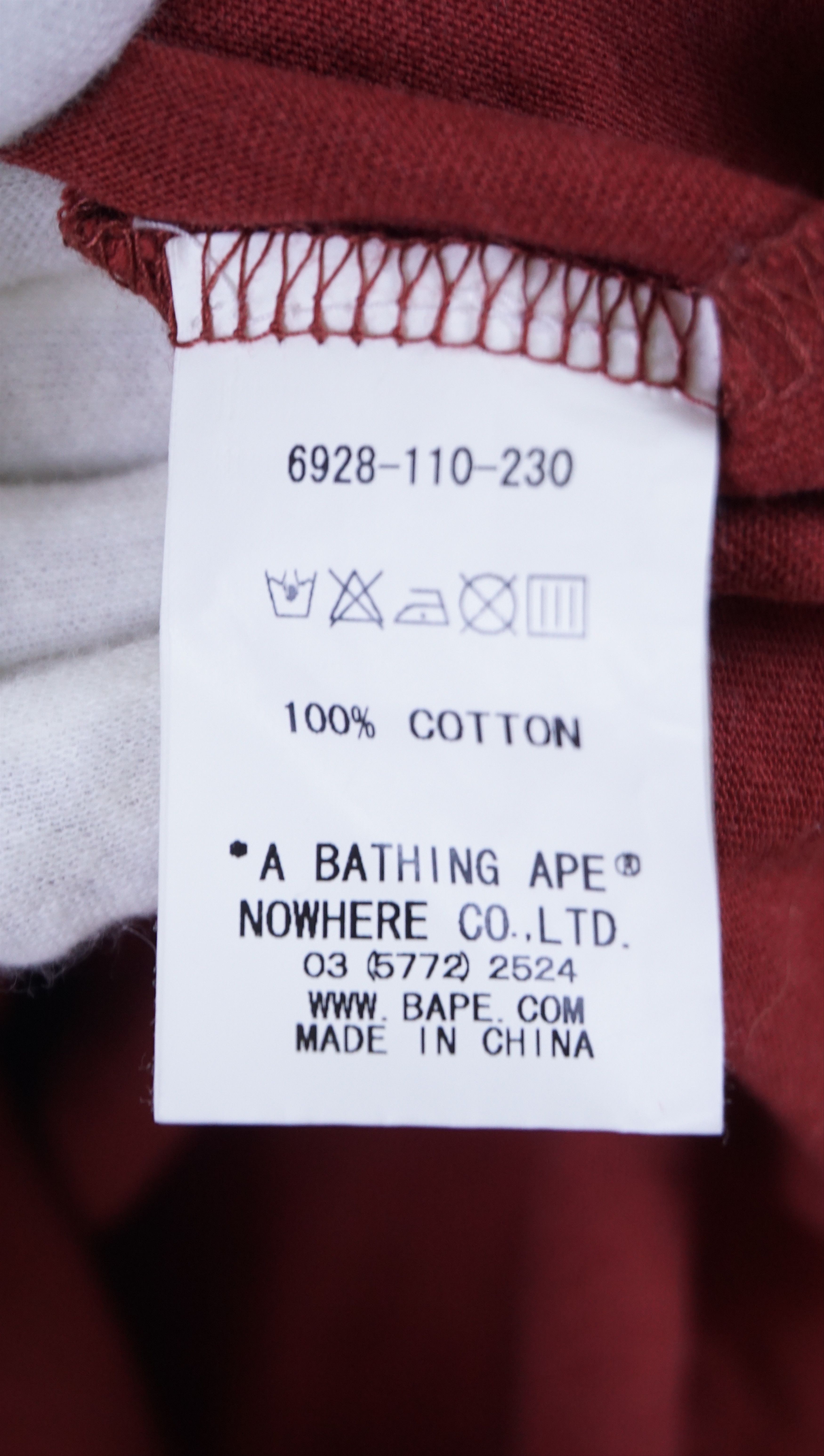 Bape A Bathing Ape Rakuten Eagles Tee Size US S / EU 44-46 / 1 - 5 Thumbnail