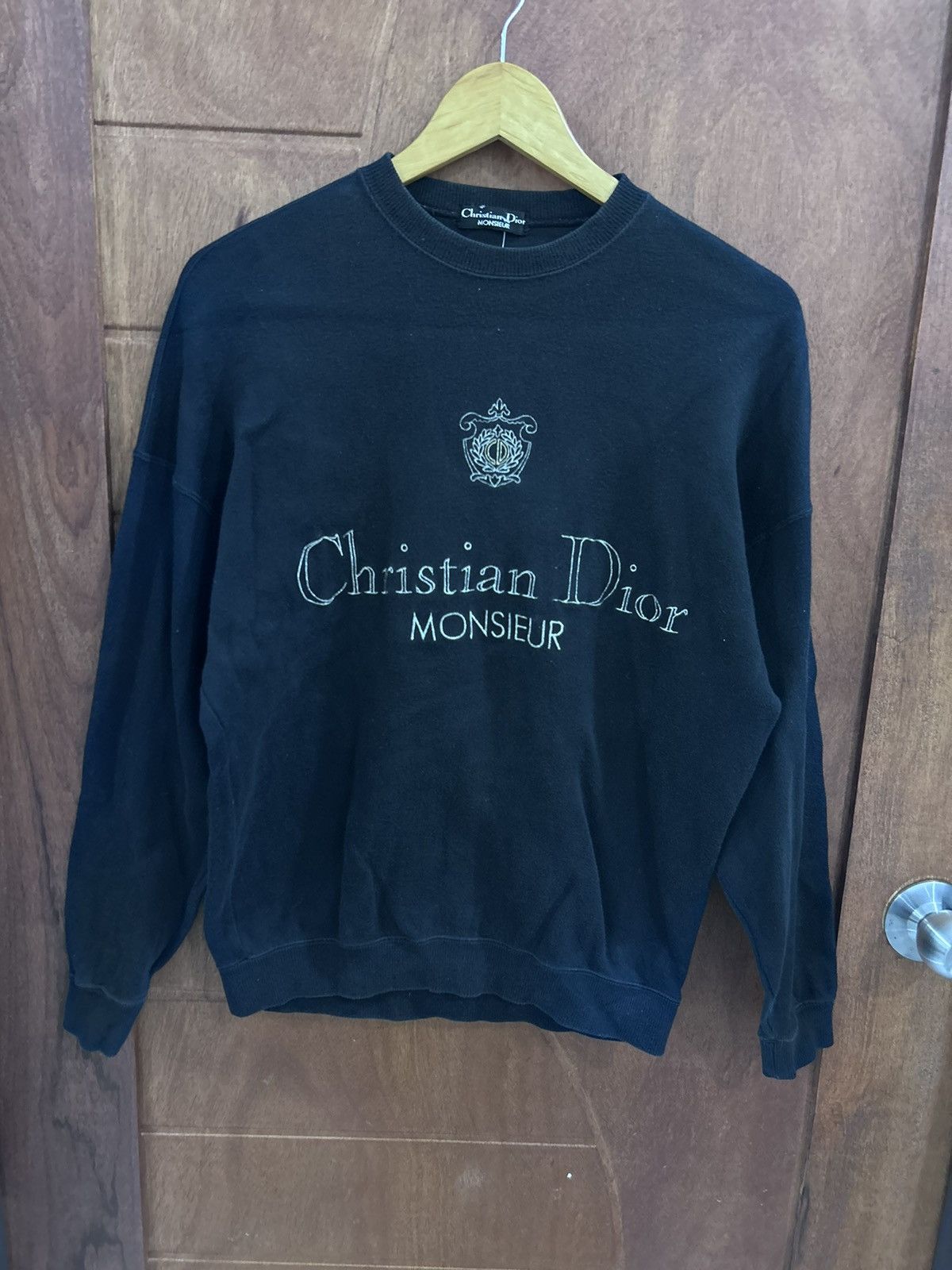 Christian Dior Monsieur Vintage Christian Dior Monsieur Embroider Sweatshirt Size US M / EU 48-50 / 2 - 1 Thumbnail