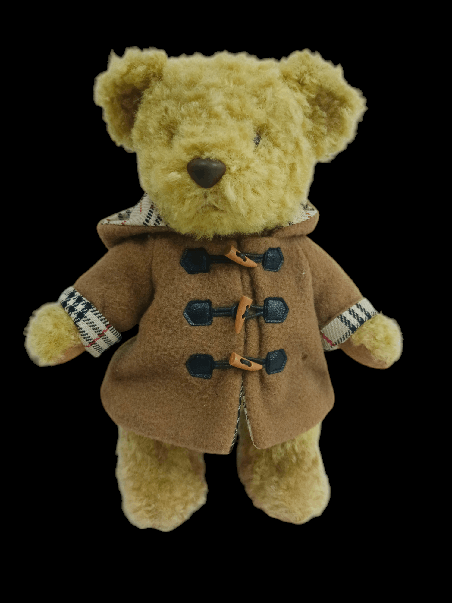 Burberry BURBEERY TEDDY BEAR PLUSH HOODED NOVECHECK Size ONE SIZE - 1 Thumbnail