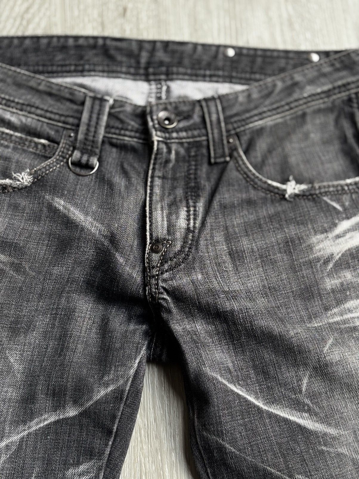 BUFFALO BOBS BUFFALO lace-up flare jeans Size US 27 - 3 Thumbnail