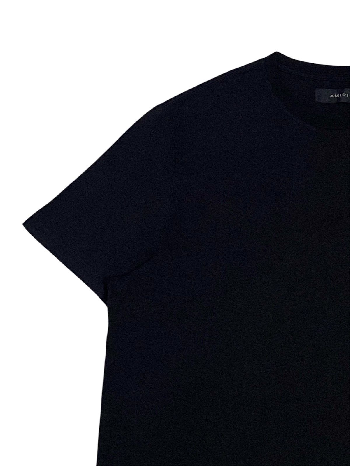 Amiri Amiri Floral Logo Black T-Shirt Size US L / EU 52-54 / 3 - 6 Thumbnail