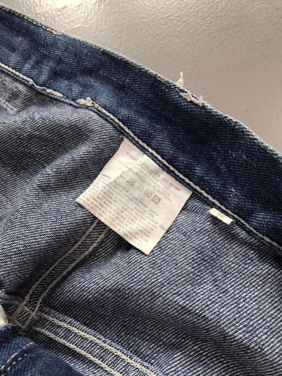 Karl Kani × Vintage Vintage Kani jeans SpellOut embroidered denim Size US 36 / EU 52 - 8 Thumbnail