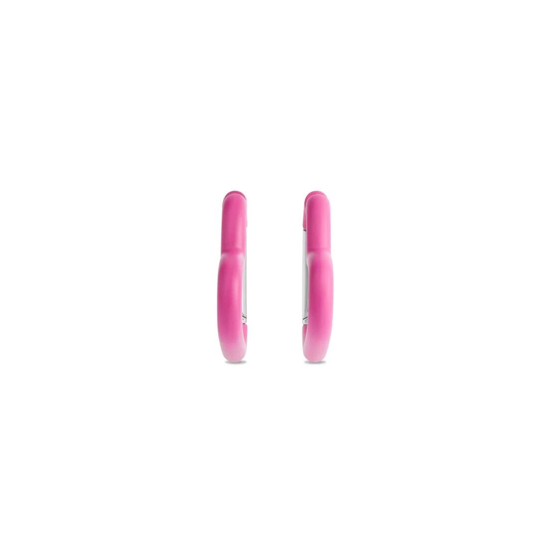 Balenciaga o1bcso1str0625 Size: OS / Love Clip Earring in Pink Size ONE SIZE - 3 Thumbnail
