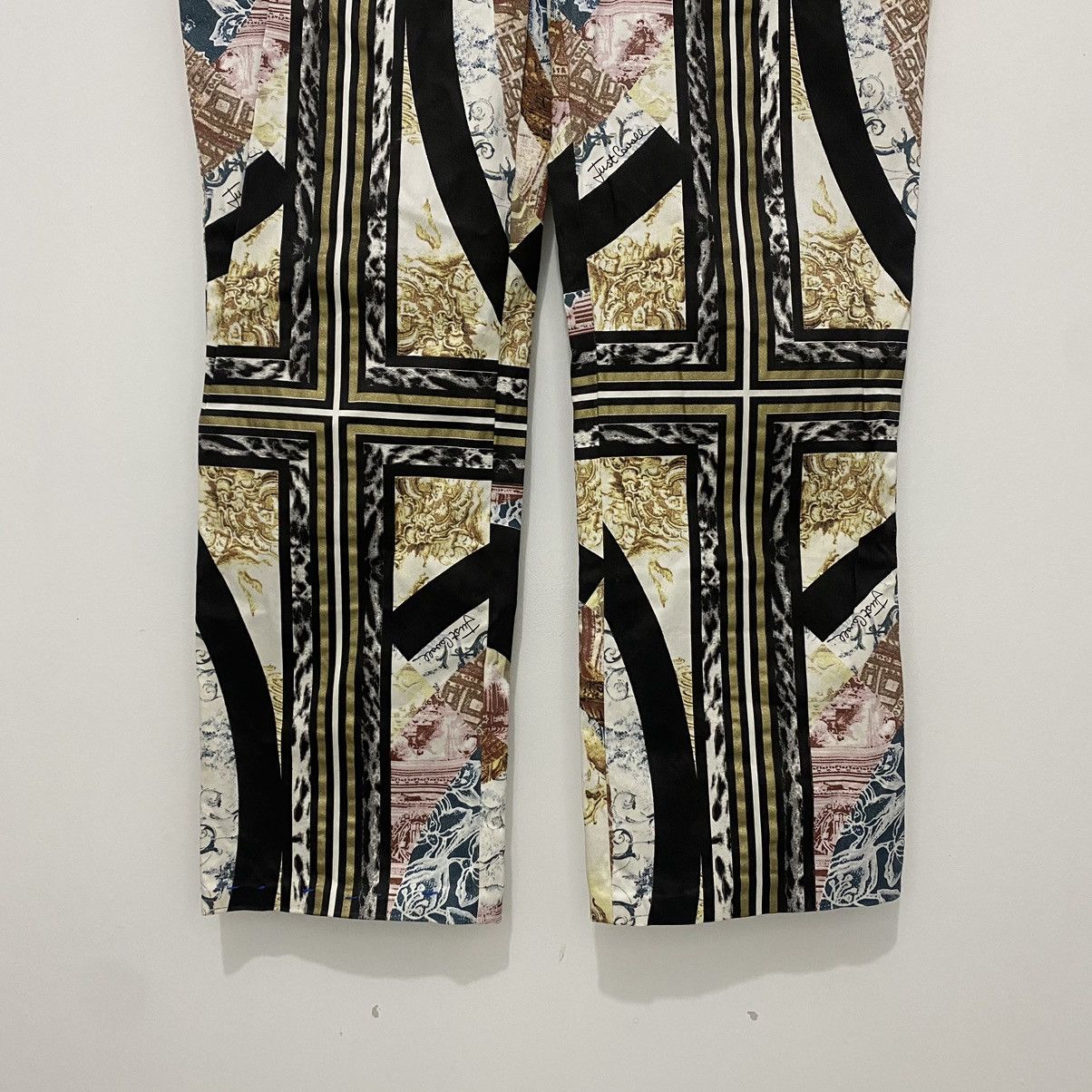Just Cavalli × Roberto Cavalli Just Cavalli Printed Pants Size 27" / US 4 / IT 40 - 6 Thumbnail