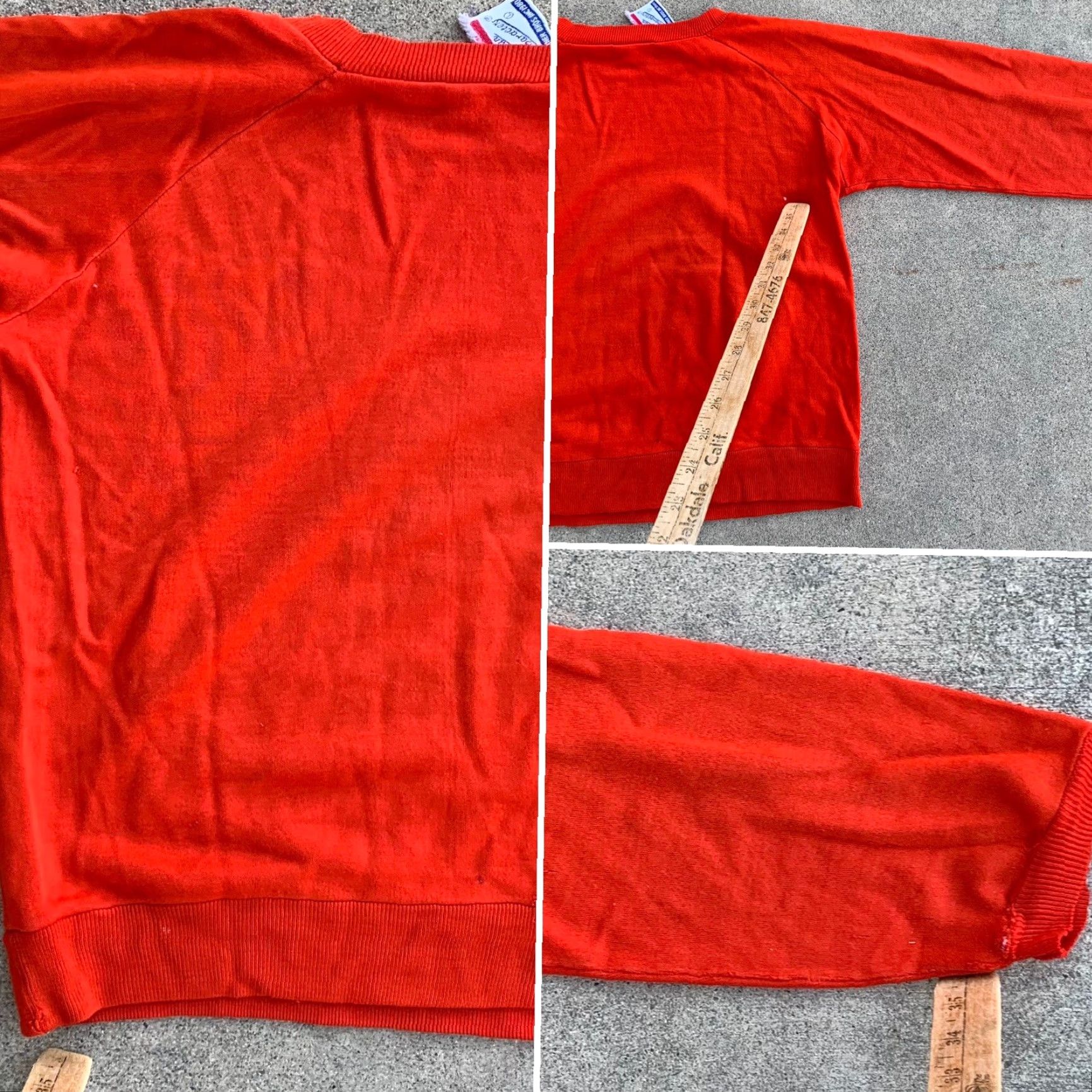 Vintage VINTAGE American Characters Looney Tunes sweatshirt Shirt L Red 1980s Raglan Warner Bros Inc Mens Girls Boys? Size L / US 10 / IT 46 - 7 Thumbnail