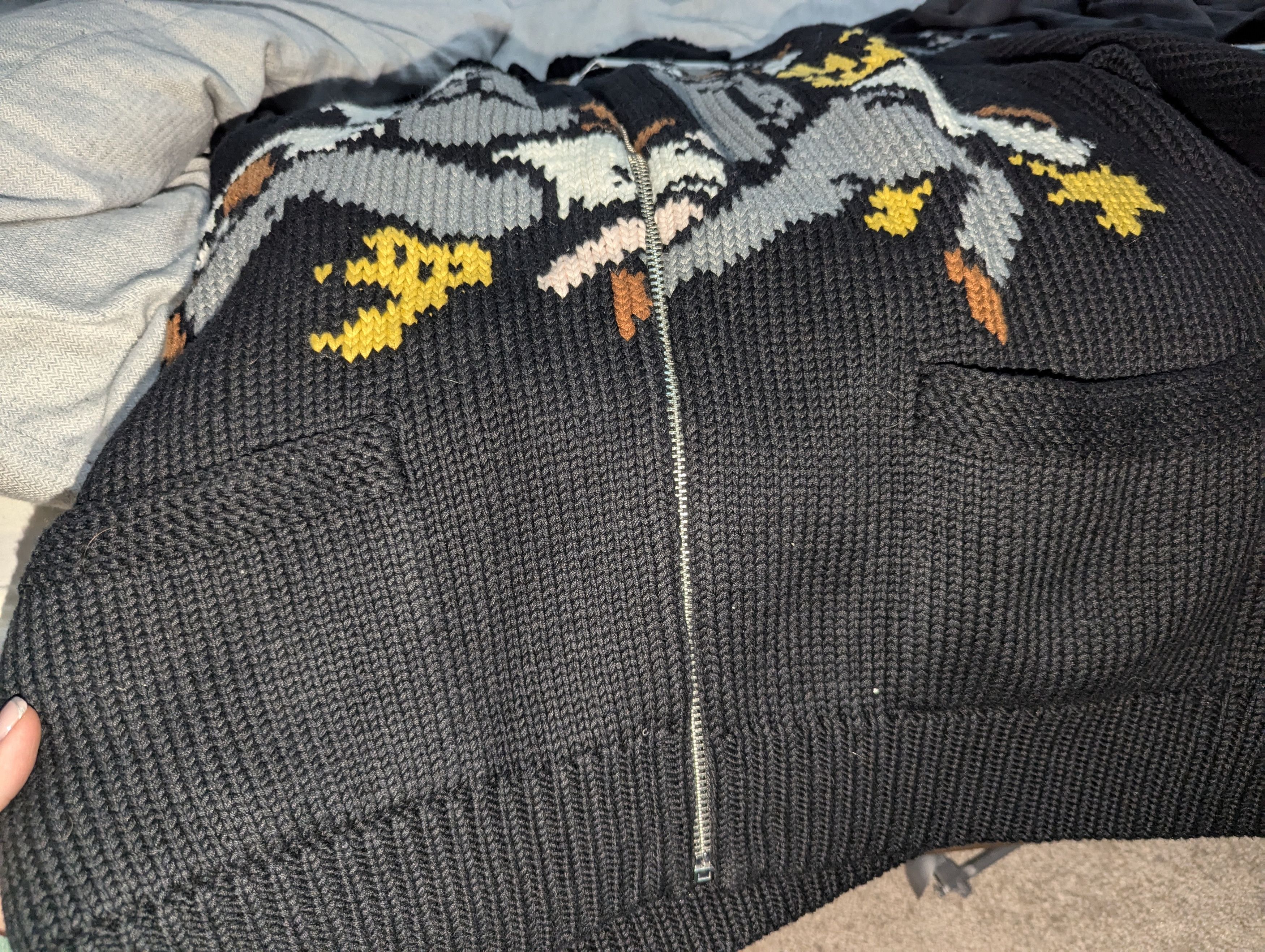 Fucking Awesome 'Cowichan' Heavy Knit Cardigan Size US L / EU 52-54 / 3 - 4 Thumbnail