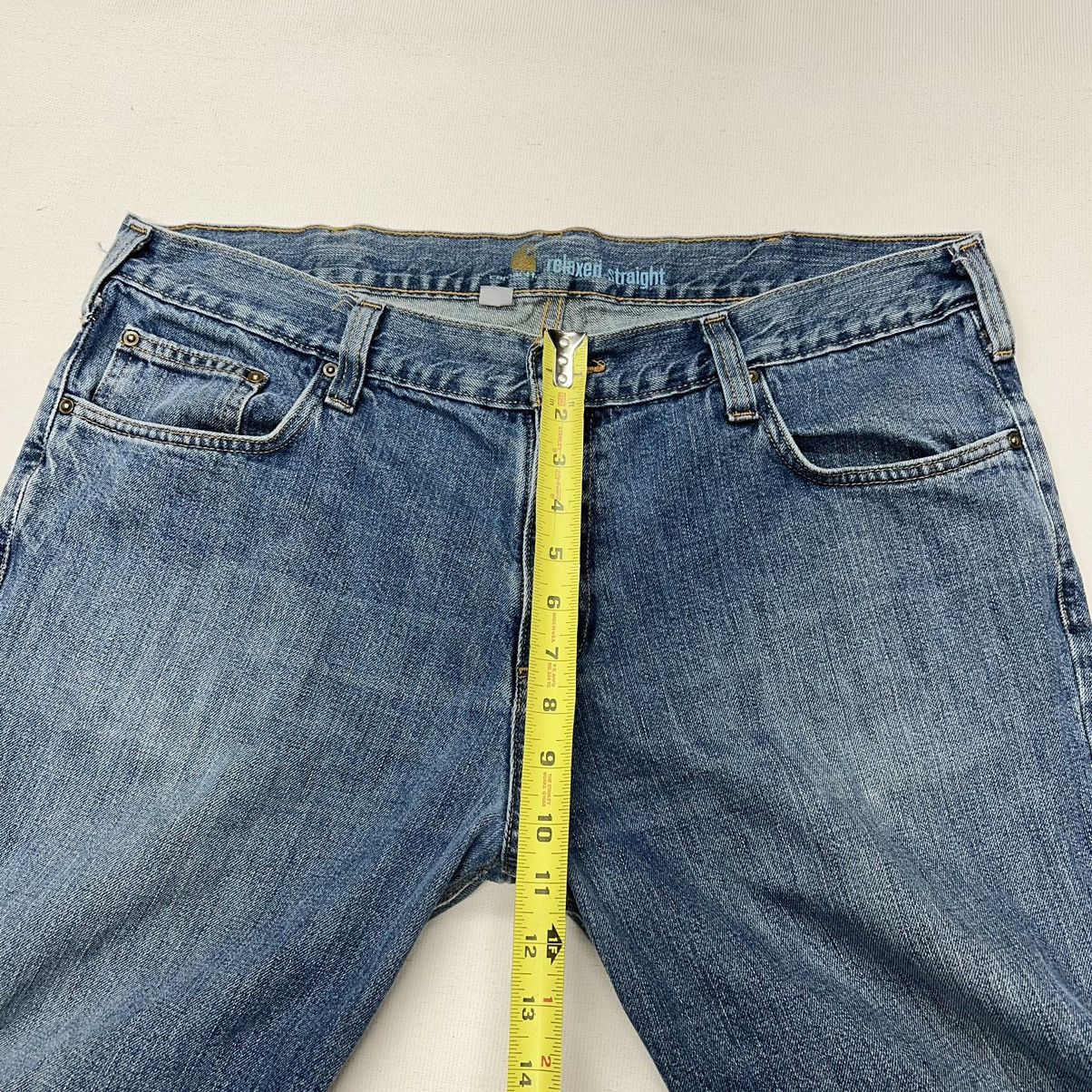Carhartt Carhartt Jeans Relaxed Fit Denim Workwear Baggy Faded Y2K Size US 38 / EU 54 - 23 Thumbnail