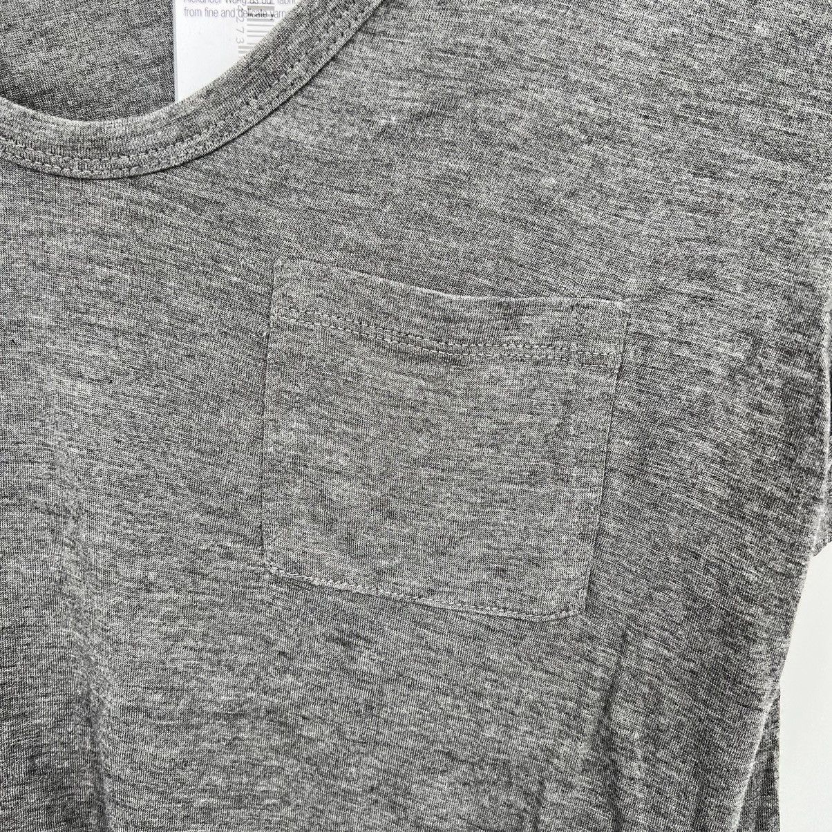Alexander Wang NWT T Alexander Wang Heather Grey Jersey Classic T-Shirt Top Size M / US 6-8 / IT 42-44 - 3 Thumbnail