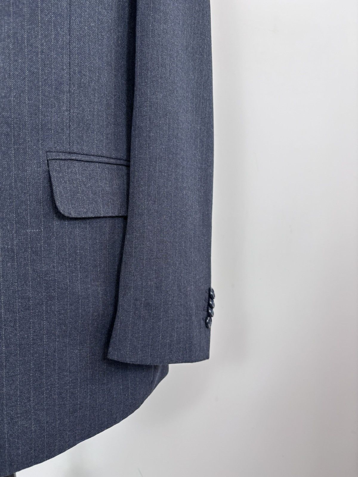 Other Linea Sartoriale Milano Men’s Blue/Grey Wool Blazer Jacket Size 46R - 7 Thumbnail