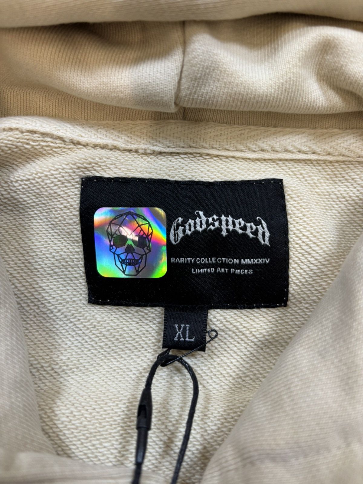 Godspeed Godspeed Dream Team 24 Hoodie, Bone Size US XL / EU 56 / 4 - 6 Thumbnail