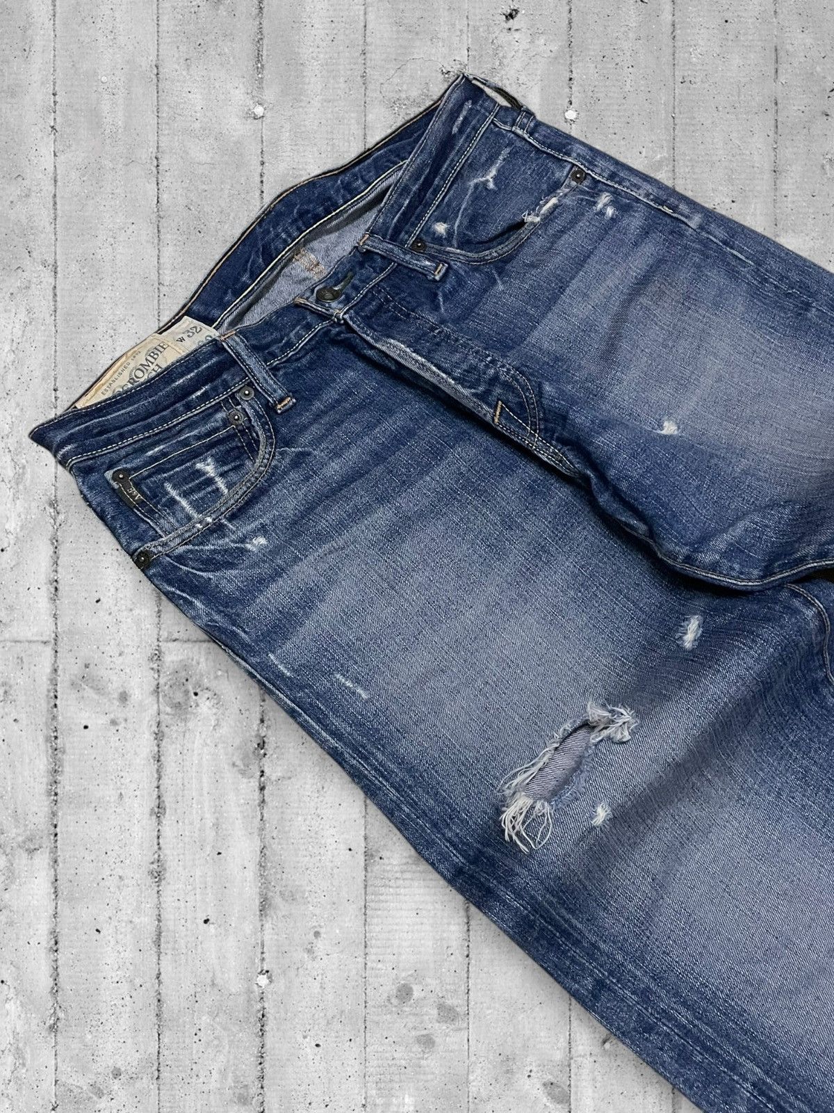 Abercrombie & Fitch × Designer × Vintage Vintage Designer Abercrombie &Fitch Distressed Low Rise Boot Size US 34 / EU 50 - 7 Thumbnail