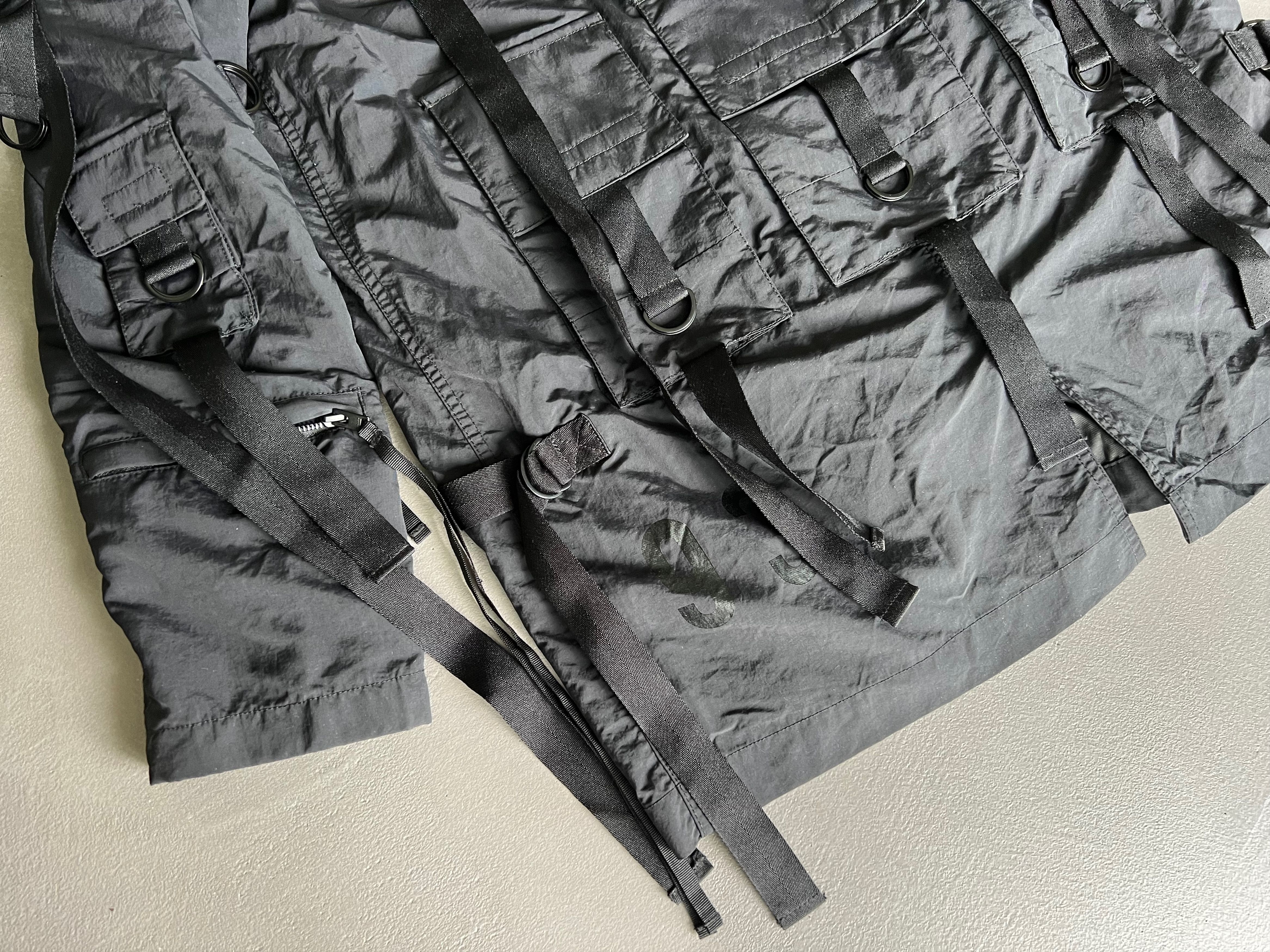 Stampd Stampd Strapped Black Hooded Parka, Pockets, Size S Size US S / EU 44-46 / 1 - 14 Thumbnail