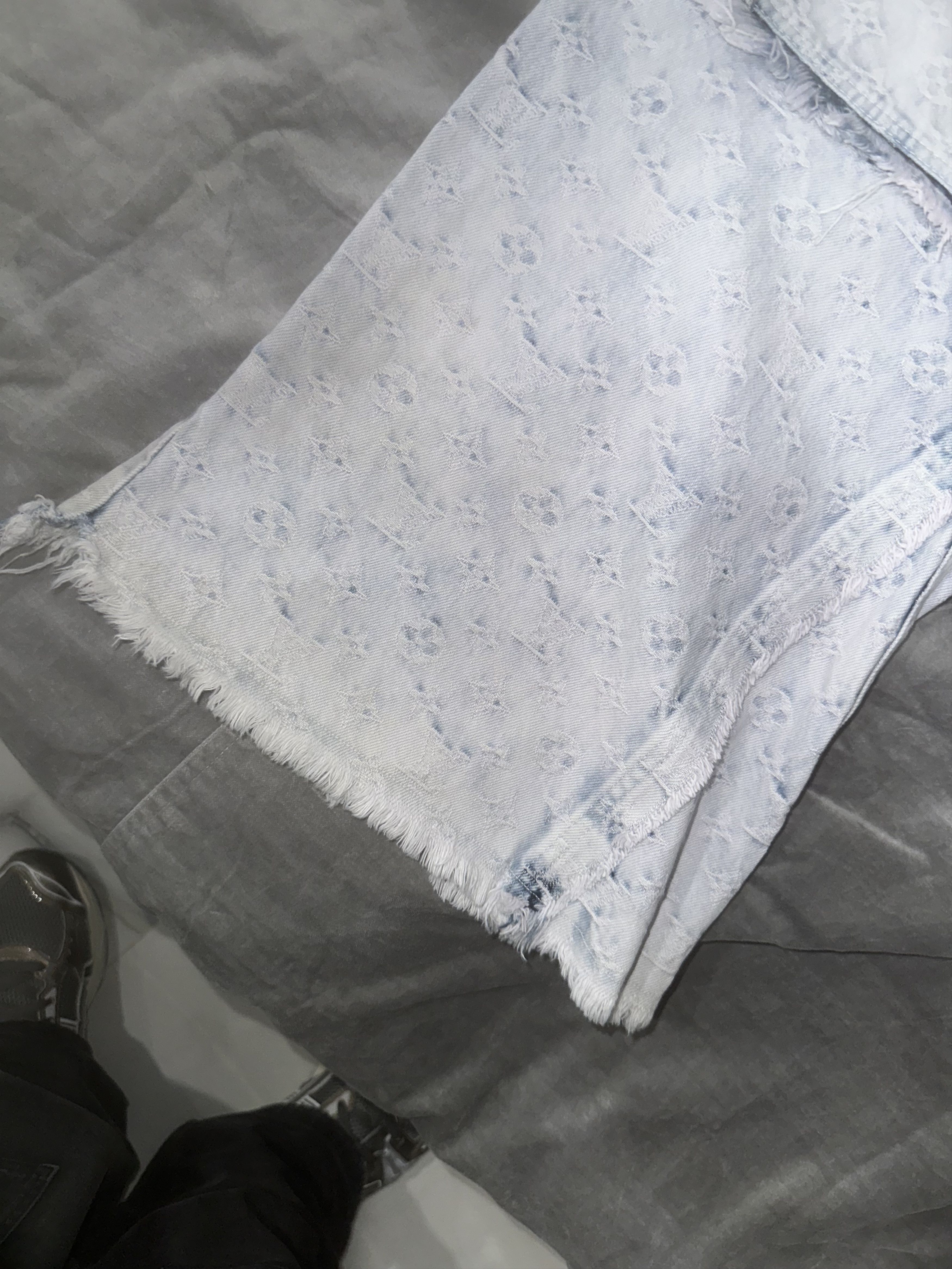 Louis Vuitton Louis Vuitton Purple n Blue Monogram Carpenter Flared Jeans Size US 38 / EU 54 - 5 Thumbnail