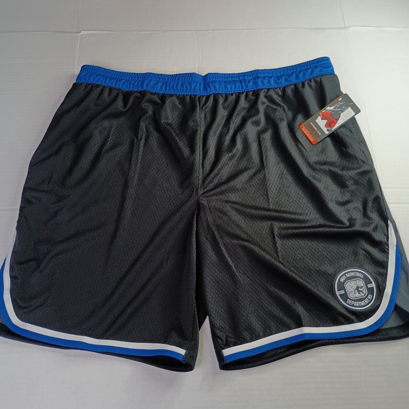 & Other Stories 2 AND1 Basketball Shorts Men's 3XL Red Black Blue 10" Inseam Size US 44 / EU 60 - 2 Thumbnail