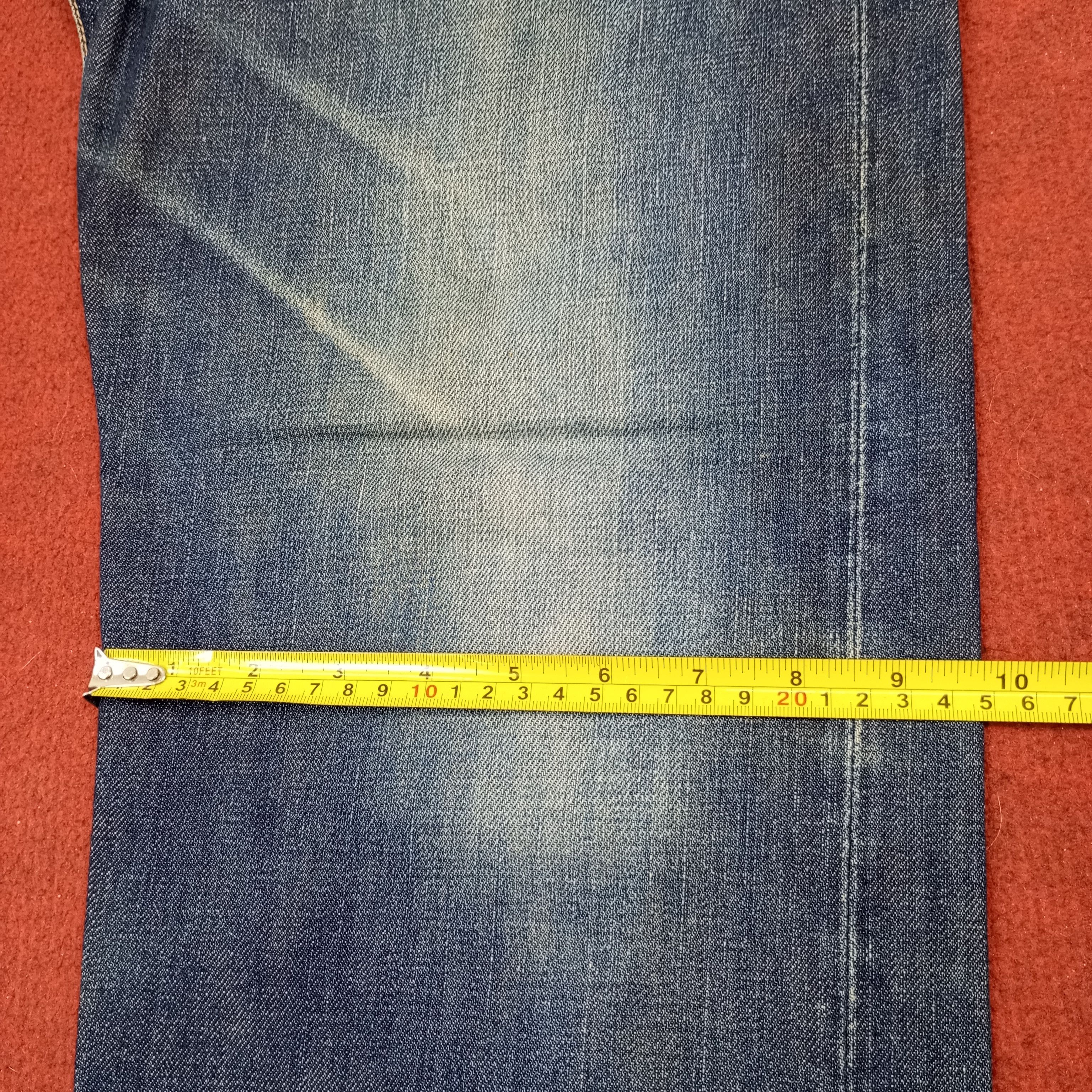 Evisu × Japanese Brand × Vintage Evisu Japanese Brand Fashion Style Custom Daicock Jeans Size US 27 - 10 Thumbnail