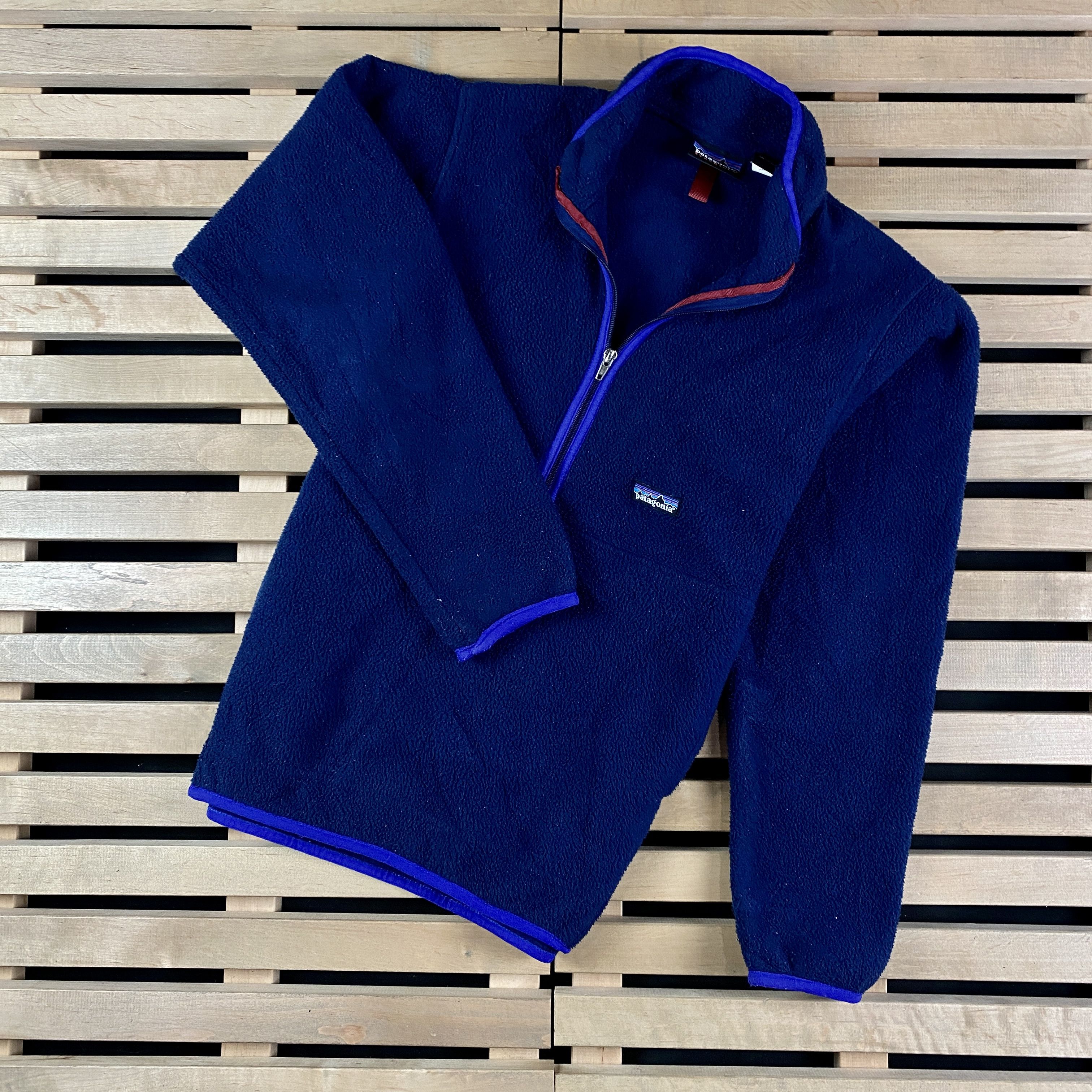 Patagonia × Vintage Fleece Sweatshirt Pulover Patagonia Synchilla Vintage Size S Size US S / EU 44-46 / 1 - 1 Thumbnail