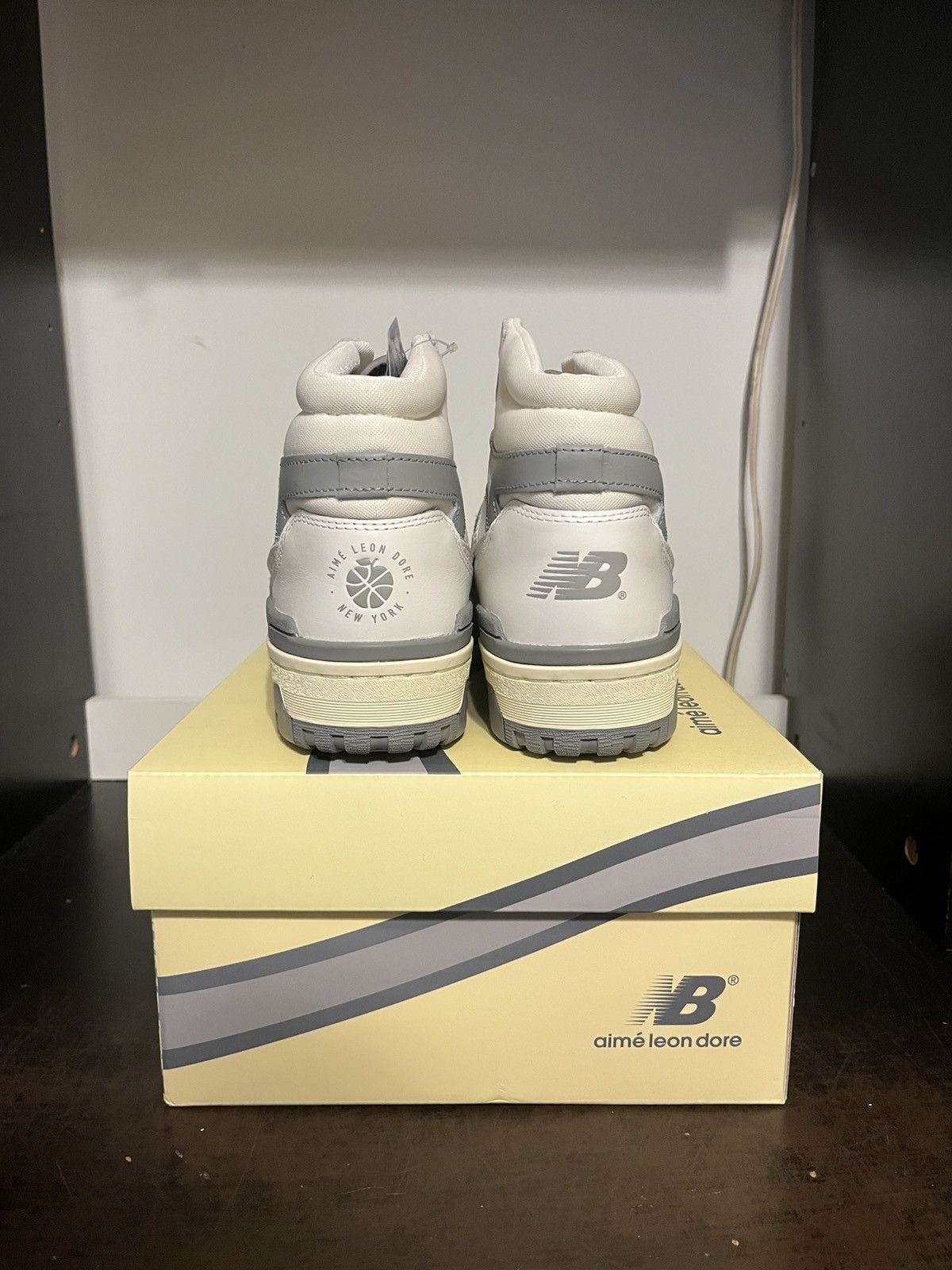 New Balance New Balance 650R Aime Leon Dore White Grey Men’s BB650RA1 Size US 10.5 / EU 43-44 - 6 Thumbnail