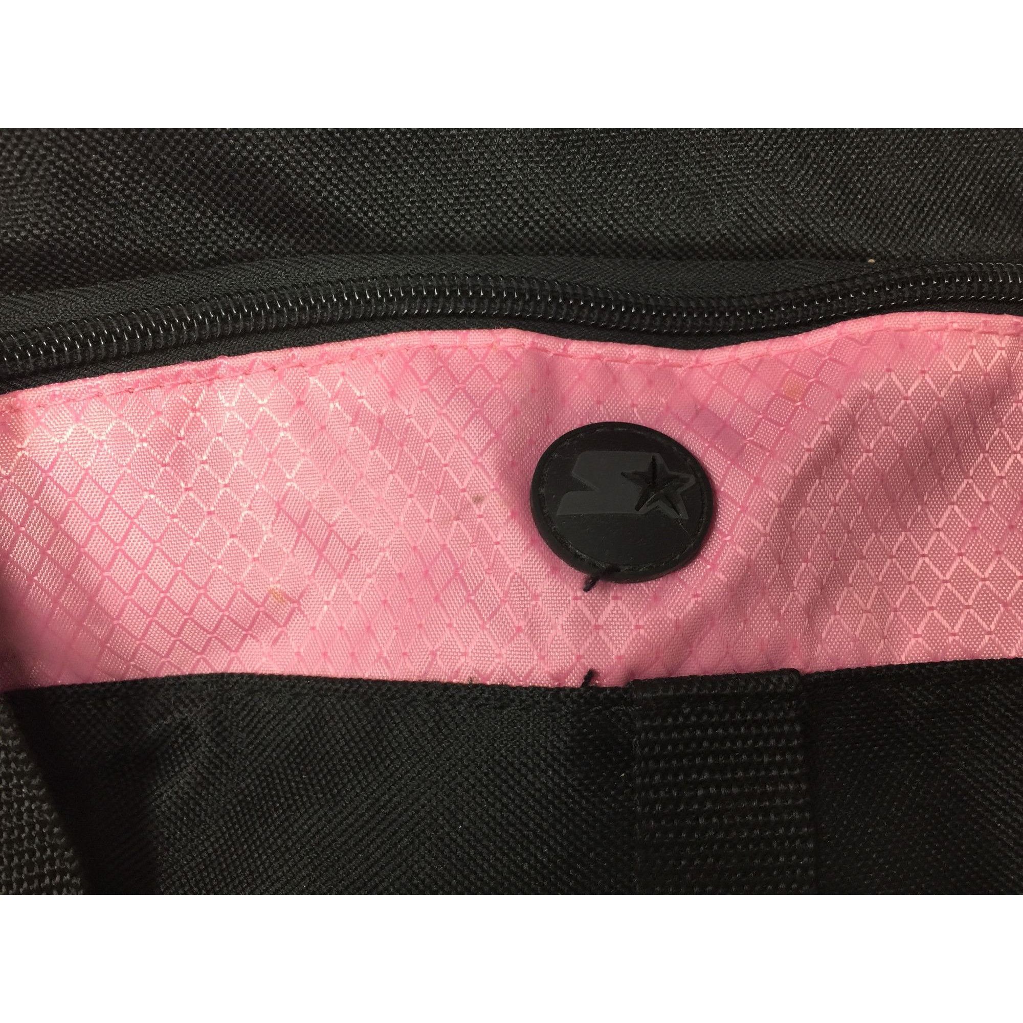 Starter Starter Pink and Black Zippered Duffle Bag With Handles and Size ONE SIZE - 9 Thumbnail
