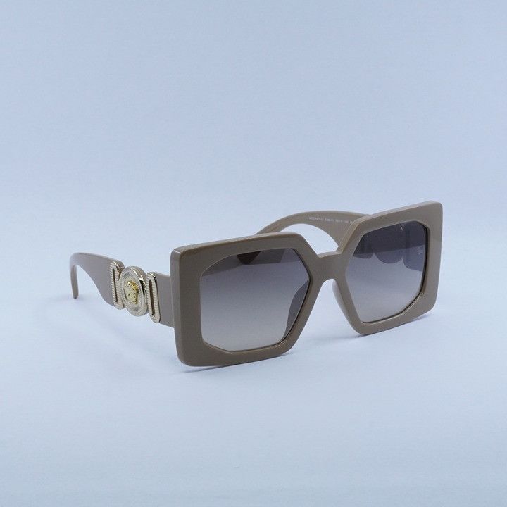 Versace Versace VE4478U 549961 Sunglasses Beige Square Frame, Brown Size ONE SIZE - 9 Thumbnail