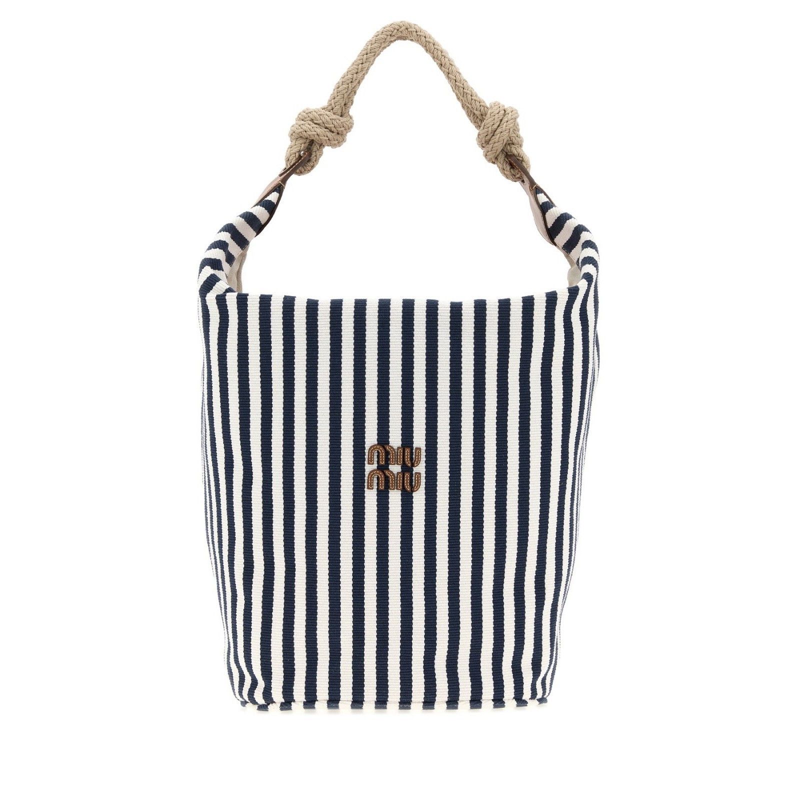 Miu Miu MIU MIU Blue/Cognac Top Handle Bag New & Authentic Size ONE SIZE - 1 Thumbnail