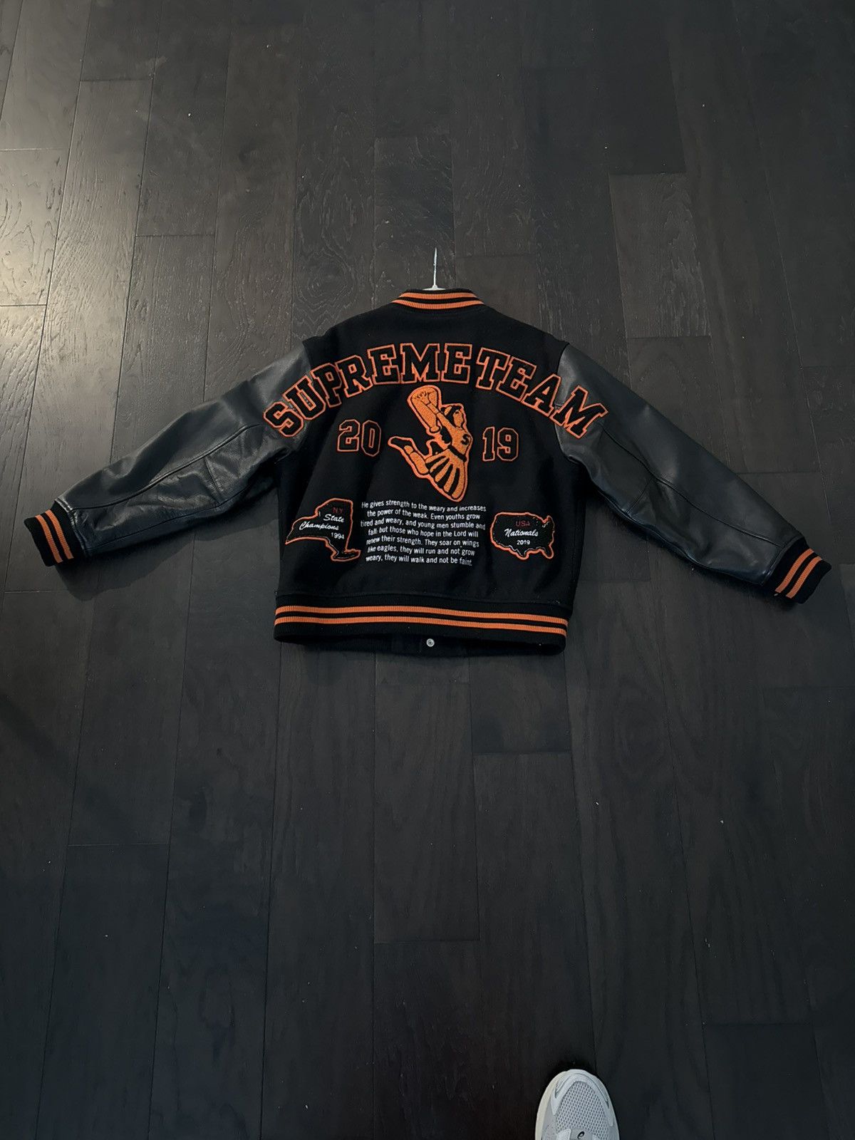 Supreme Supreme Team Varsity Jacket Size US L / EU 52-54 / 3 - 6 Thumbnail