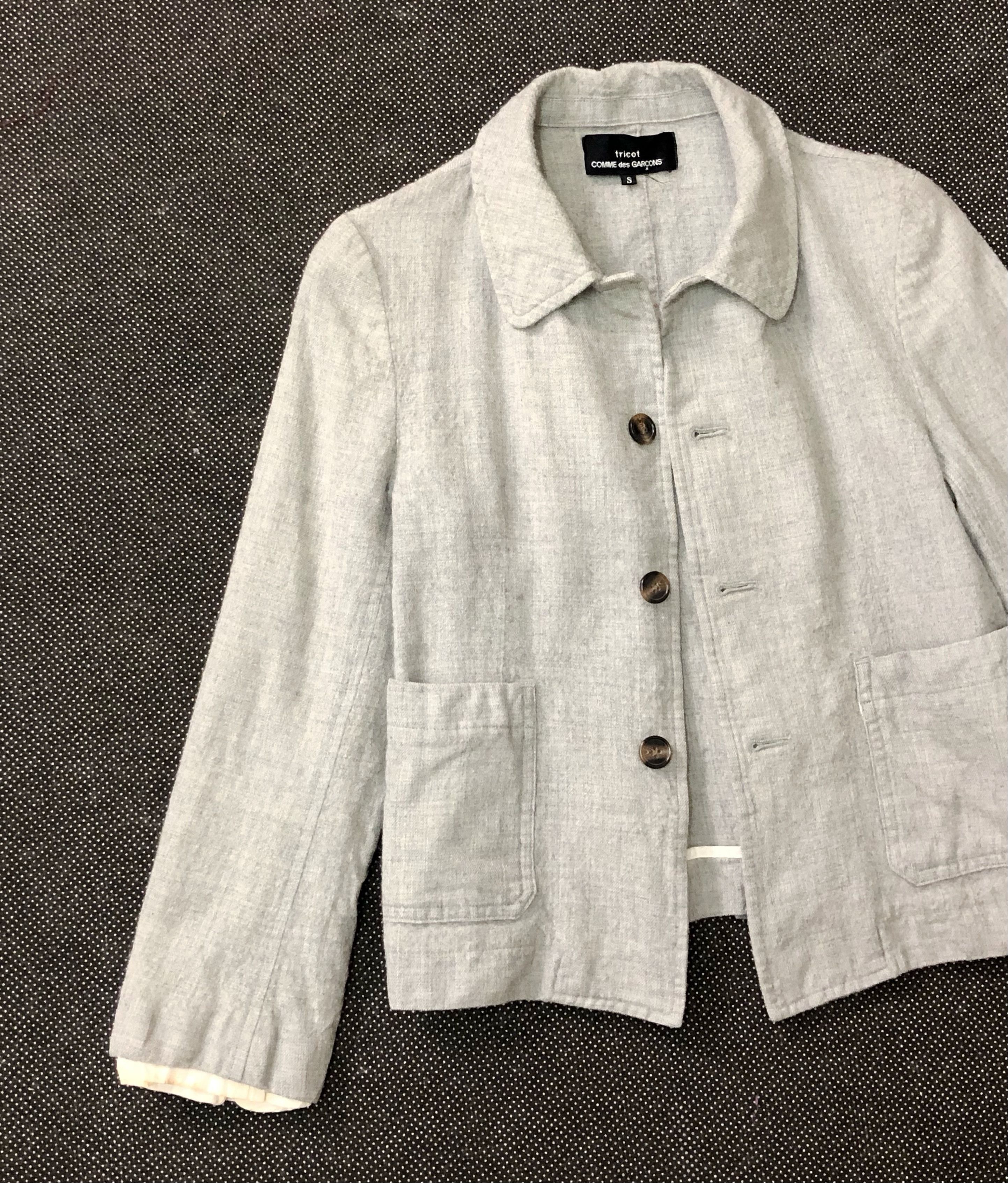 Comme des Garcons RARE🔥SS2011 COMME DES GARCONS TRICOT WOOL CARDIGAN JACKET Size XS / US 0-2 / IT 36-38 - 4 Thumbnail