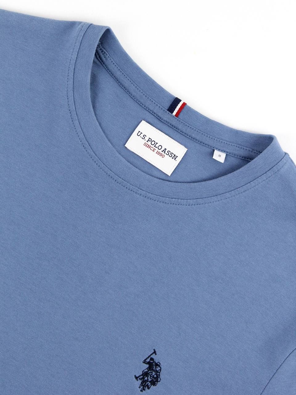 U.S. Polo Assn. U.S. POLO ASSN. Blue T-shirt with logo Size US S / EU 44-46 / 1 - 8 Thumbnail