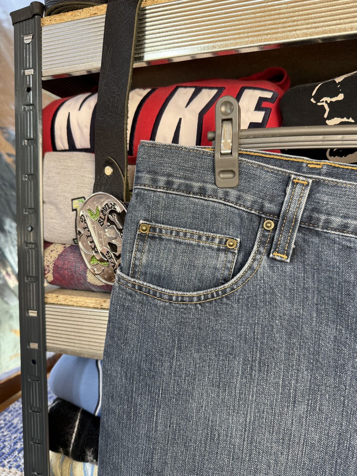 Carhartt Vintage Carhartt Jeans Size 42x30 Clean Fade Size US 42 / EU 58 - 8 Thumbnail