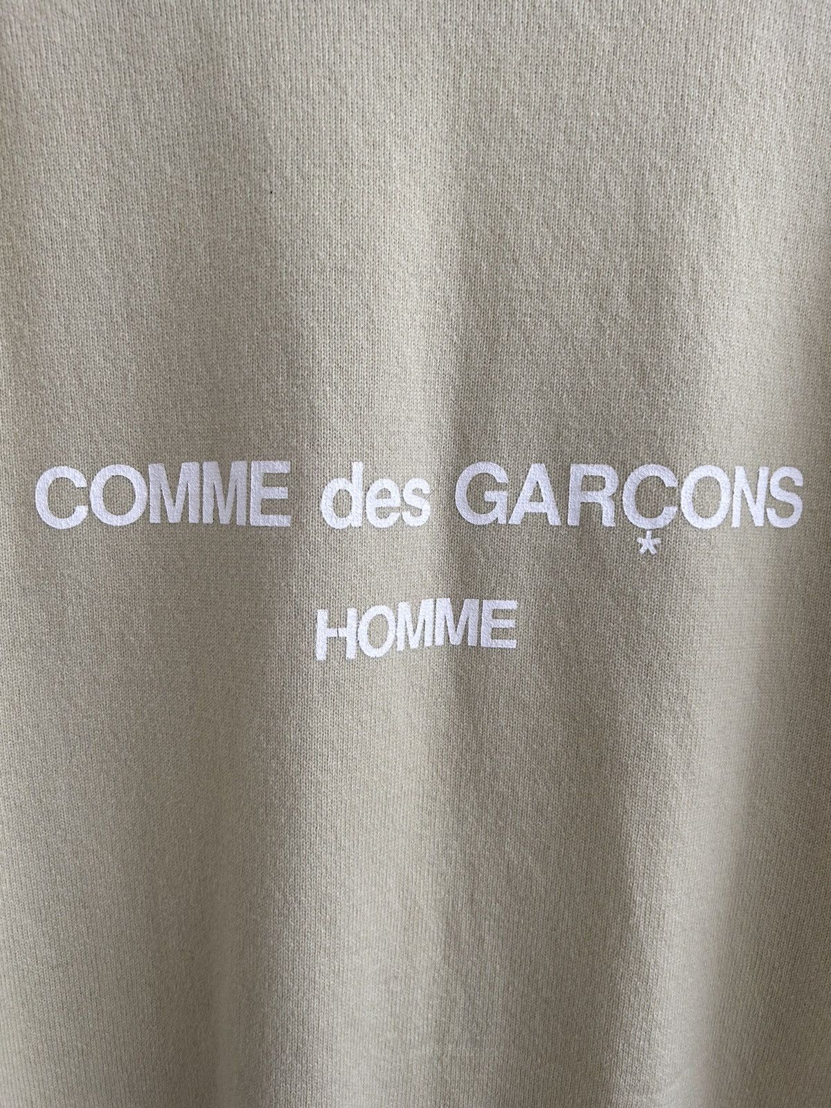 Comme des Garcons Homme 1988 Comme does garçons ad Logo polo Size US S / EU 44-46 / 1 - 2 Thumbnail