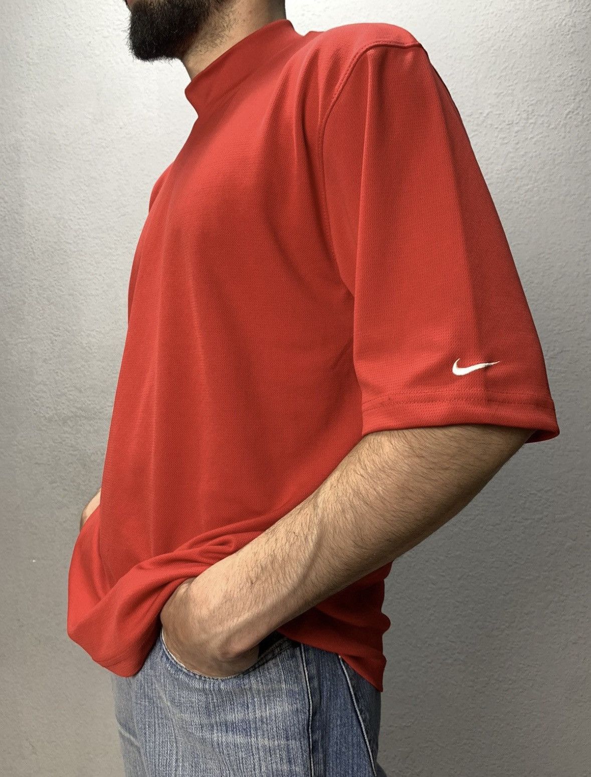 Nike Nike Center Logo Tee Vintage 90s Size US M / EU 48-50 / 2 - 1 Thumbnail